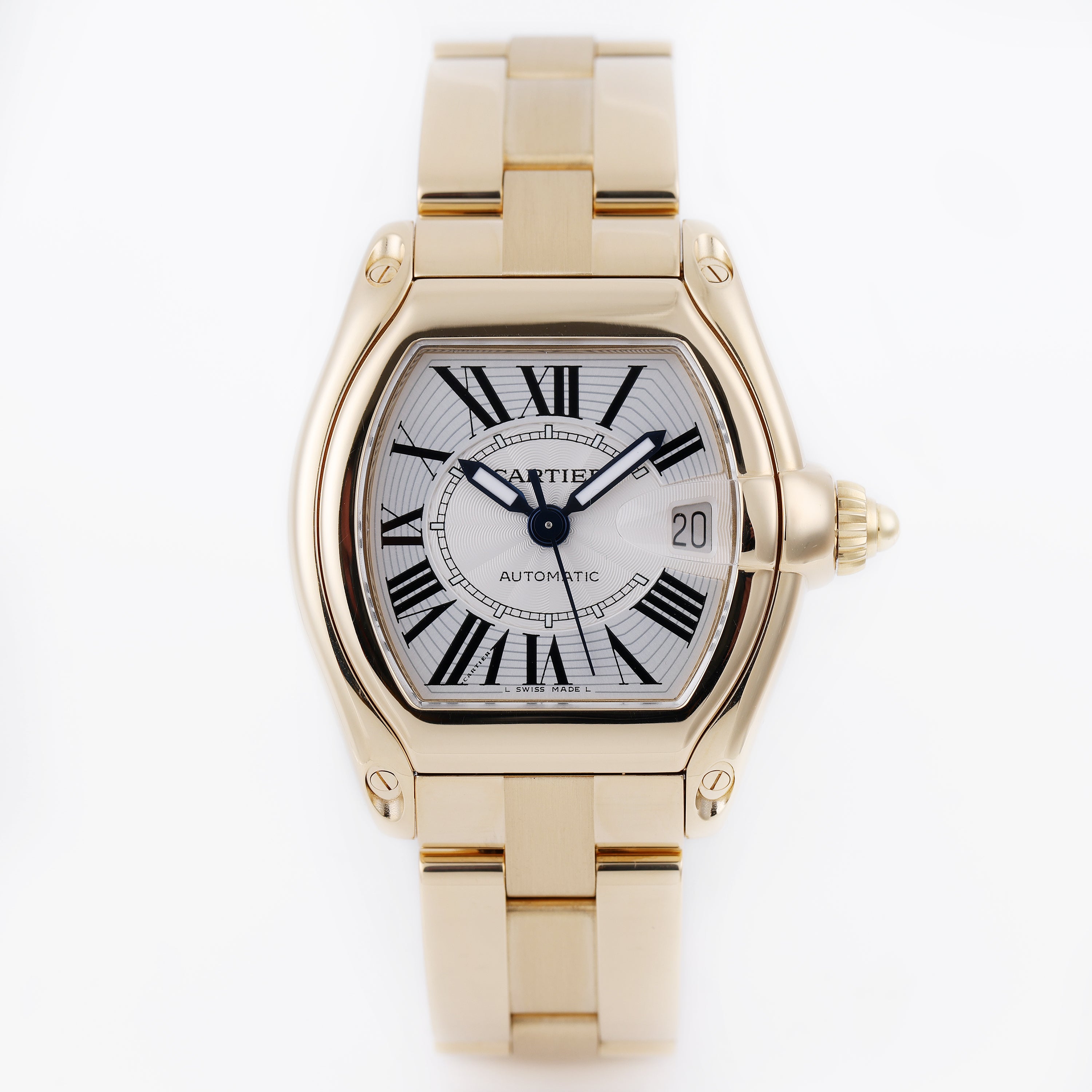 Cartier Roadster | REF. 2524 | Automatic | 18k Yellow Gold | 37mm | Box and papers | 2008