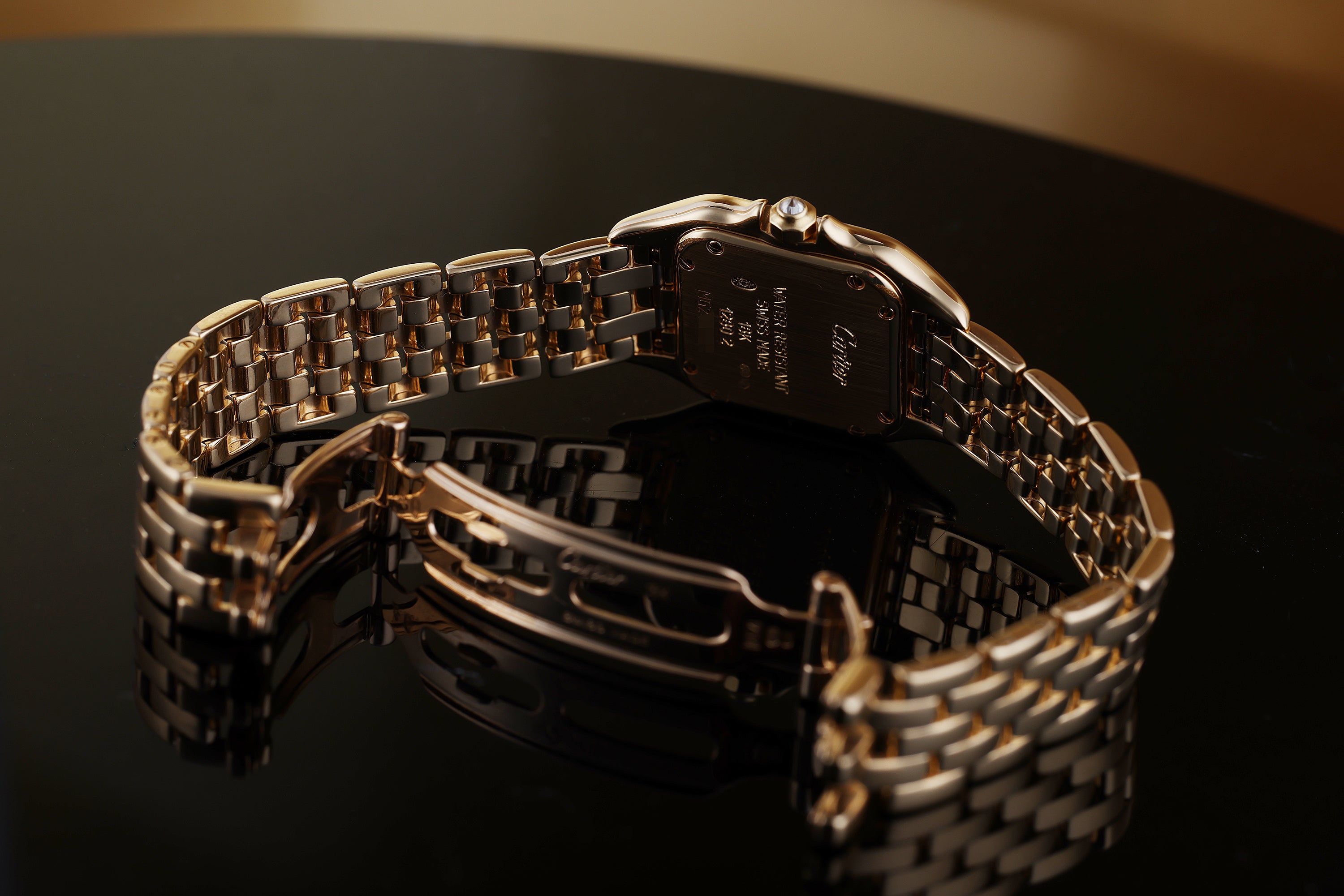 Cartier Panthere | REF. 1280 2 | Diamond Bezel | 22mm | 18k Yellow Gold