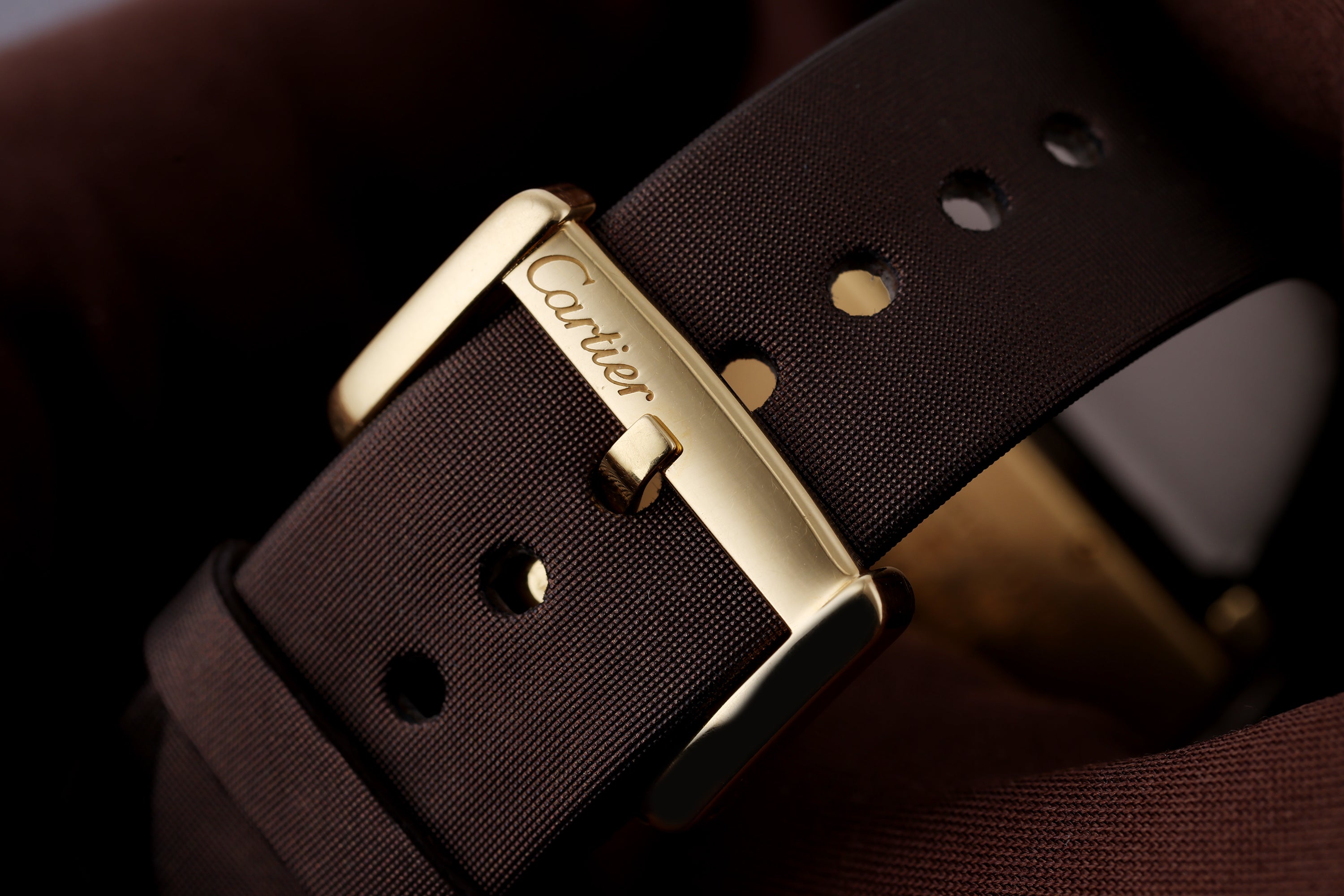 Cartier Tank Divan | REF. 2601 | Diamond Bezel | 18k Yellow Gold | 31.5mm | Circa 2000's
