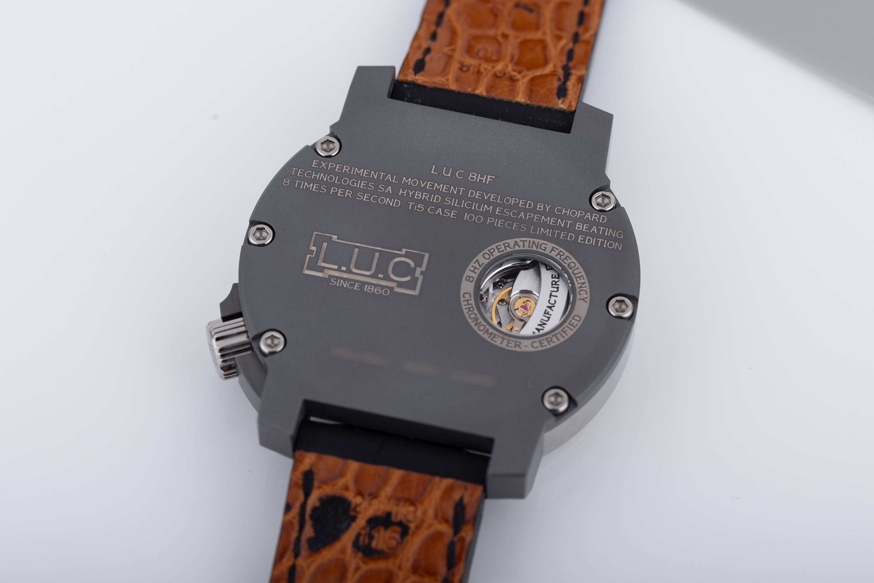 Chopard L.U.C | 8HF 100 Pieces Limited Edition | REF. 8554 | Titanium | 42mm | 2012