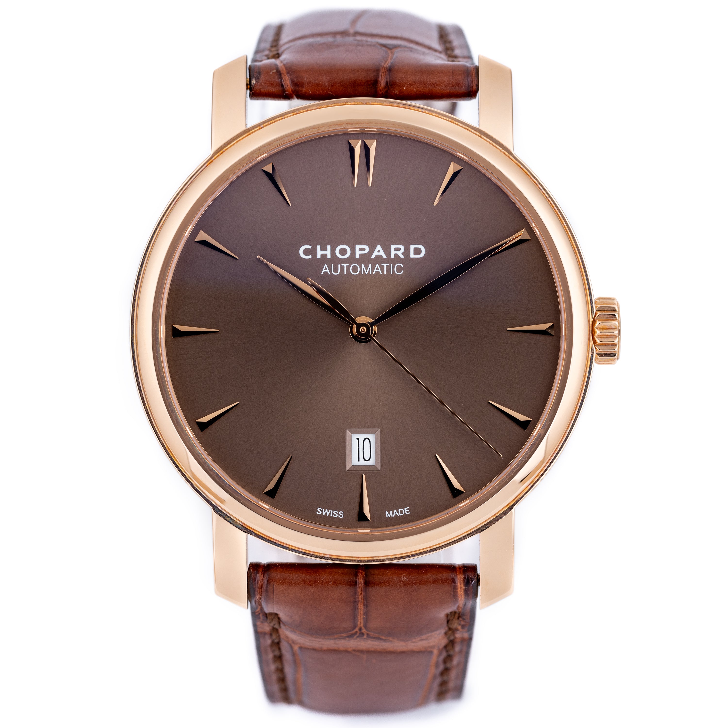 Chopard Classic Automatic with Date | REF. 161278-5012 | 18k Rose Gold | Box & Papers | 2017