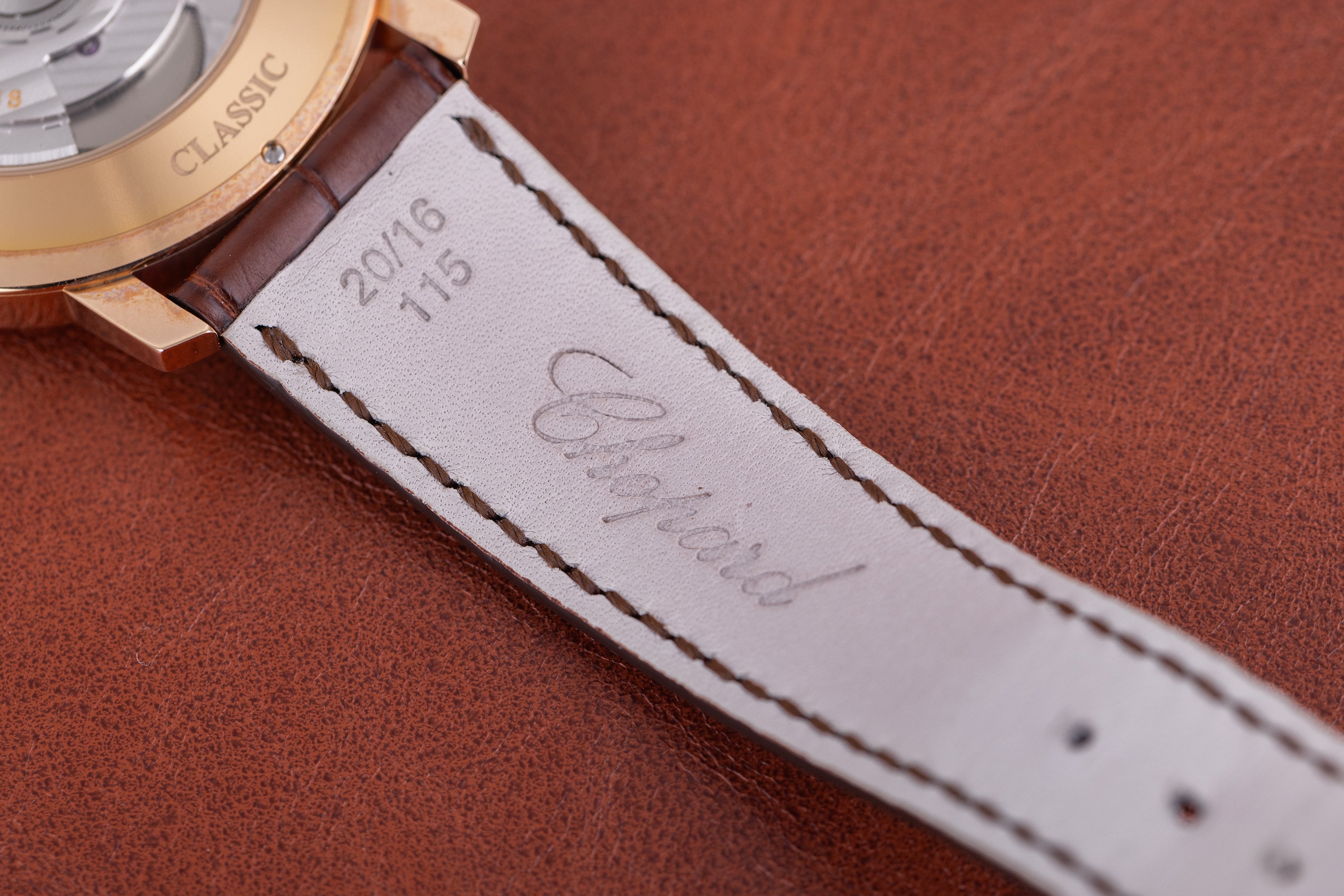 Chopard Classic Automatic with Date | REF. 161278-5012 | 18k Rose Gold | Box & Papers | 2017