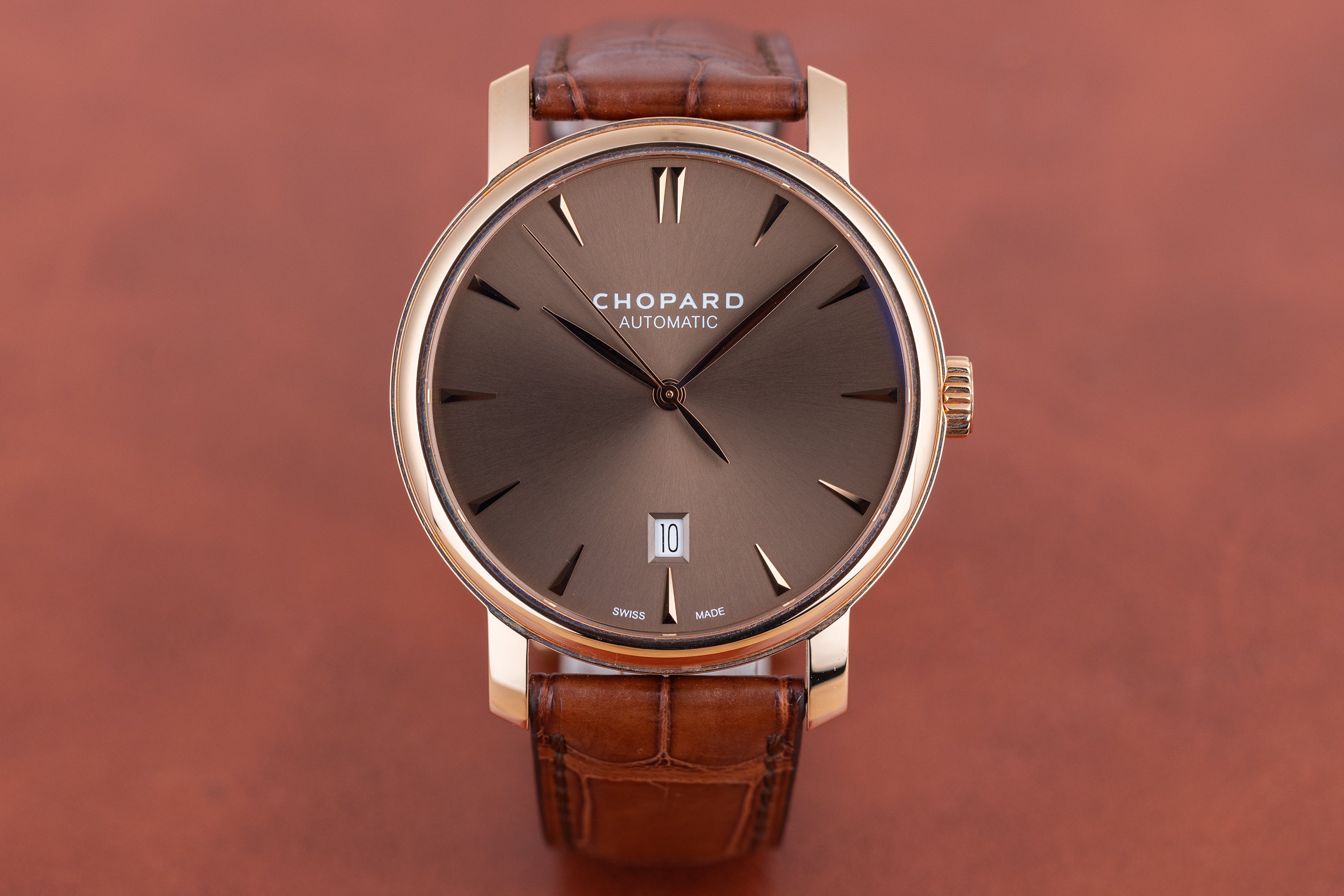 Chopard Classic Automatic with Date | REF. 161278-5012 | 18k Rose Gold | Box & Papers | 2017