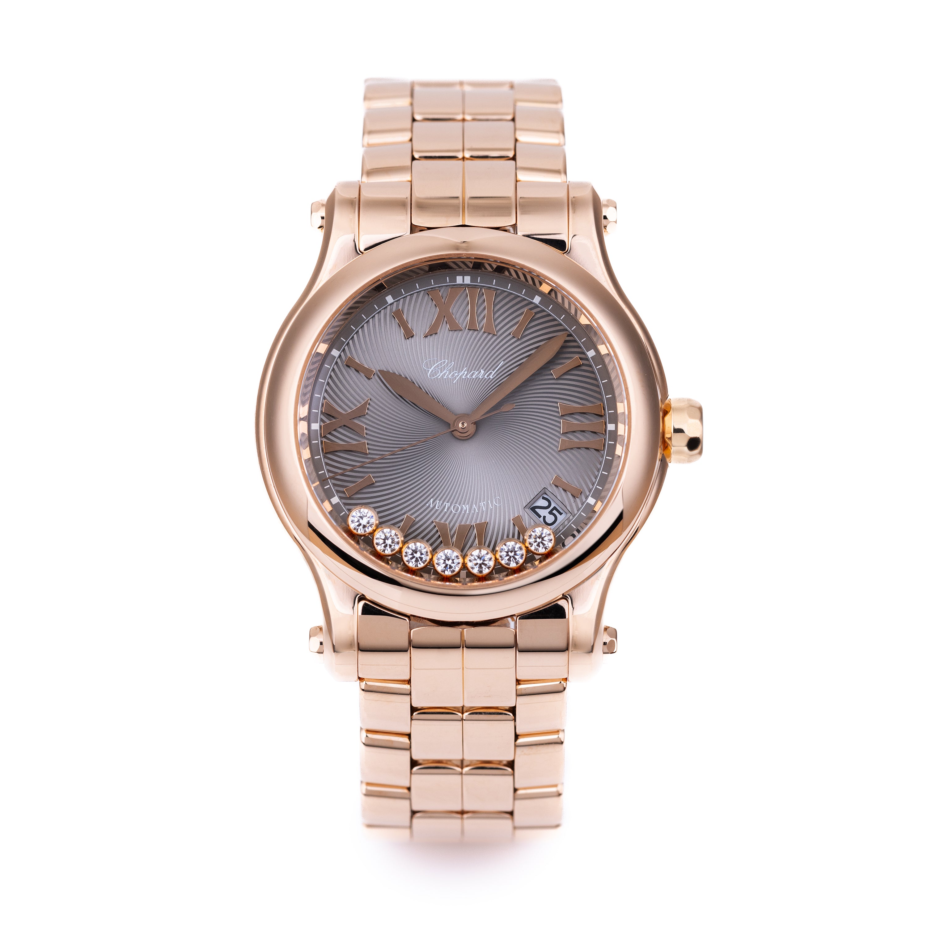 Chopard Happy Sports | REF. 274808-5013 | Box & Papers | 18k Rose Gold