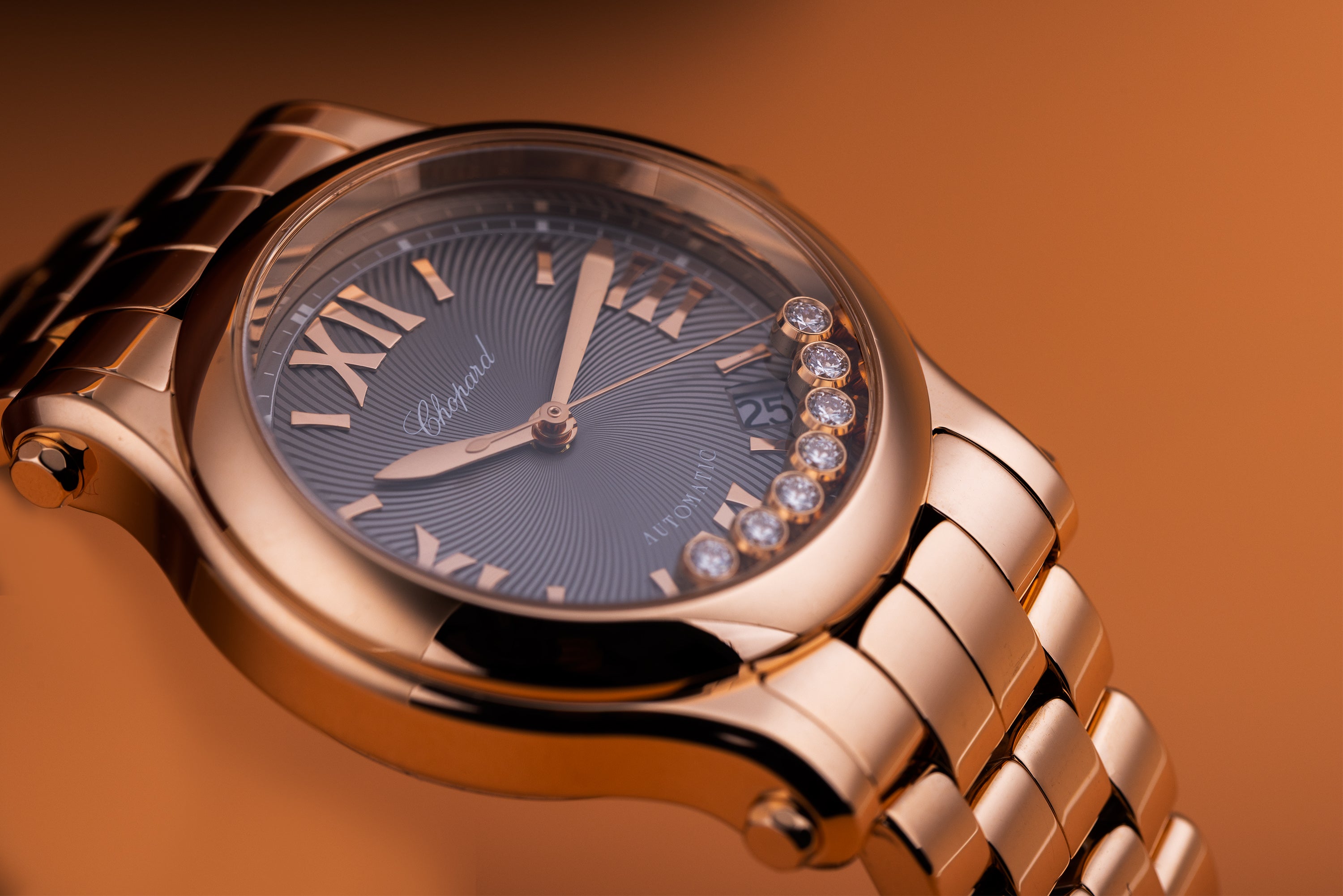 Chopard Happy Sports | REF. 274808-5013 | Box & Papers | 18k Rose Gold