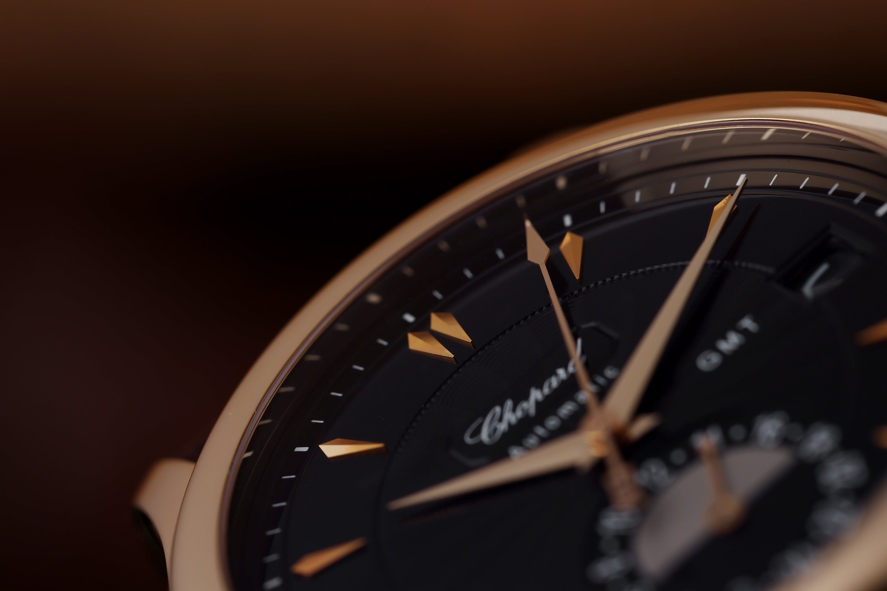 Chopard L.U.C GMT | REF. 16/1867 | Black Dial | 18k Rose Gold | 38mm | Automatic | 2010's