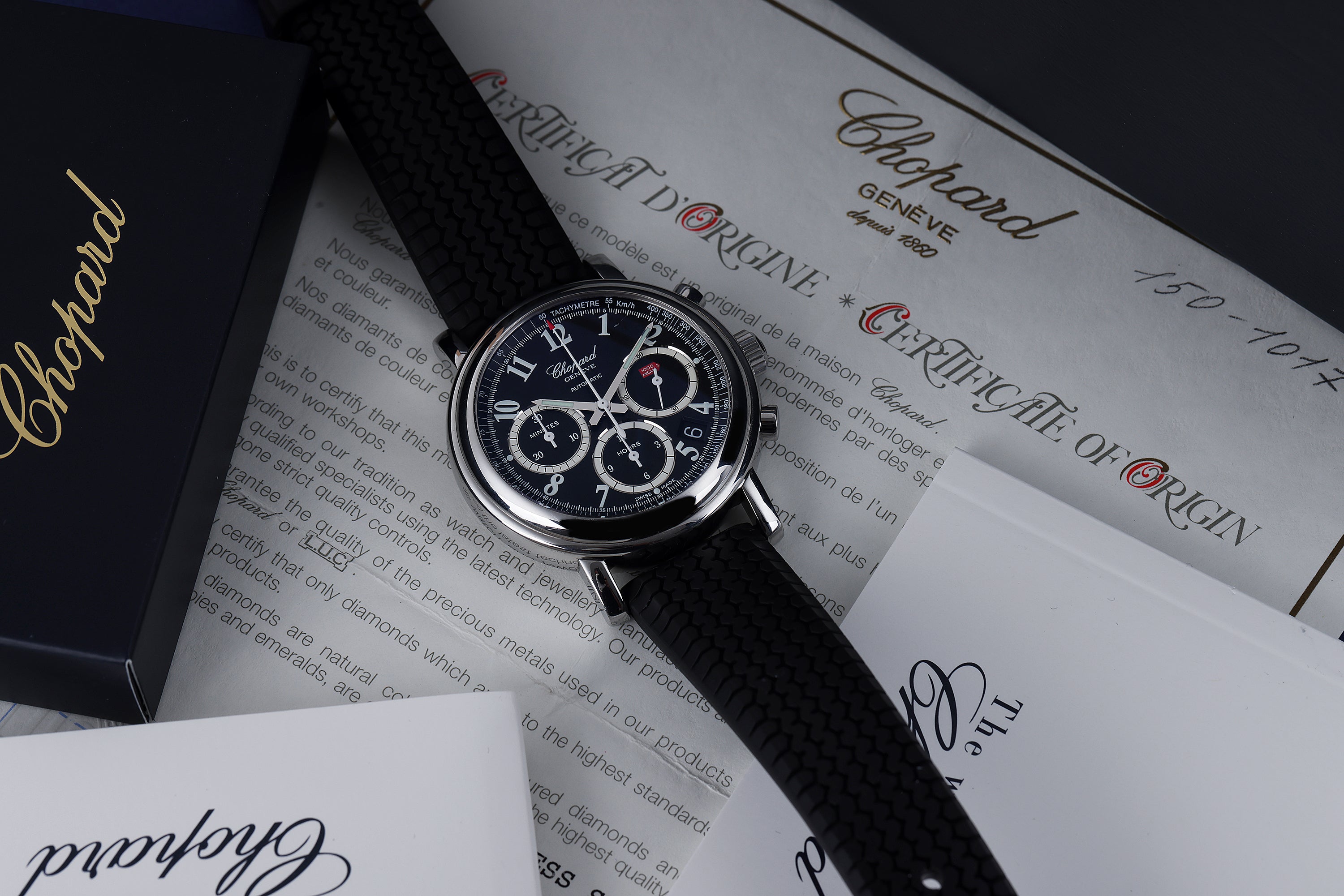 Chopard Mille Miglia Automatic Chronograph | REF. 16/8331 | Stainless Steel | Box & Papers