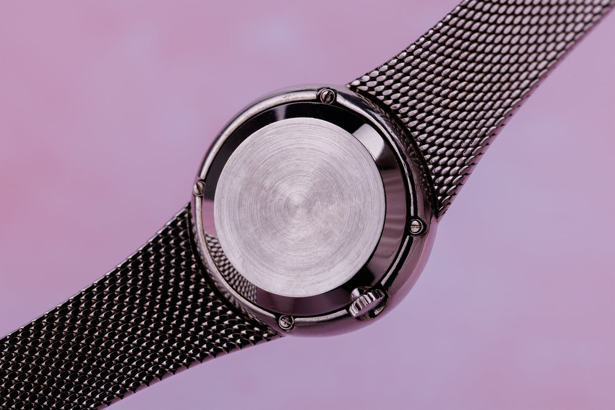 Chopard 1970's Ladies Vintage Wristwatch | Rare Diamond Bezel | 18k White Gold | Manual Wind | 26mm