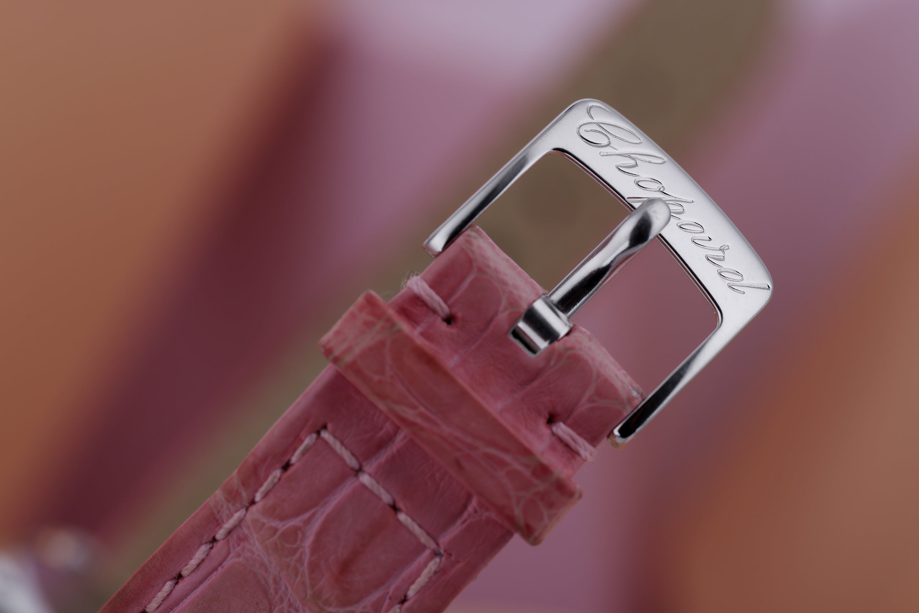Chopard Happy Sport | REF. 4144 | Pink & White Diamonds | 18k White & Rose Gold