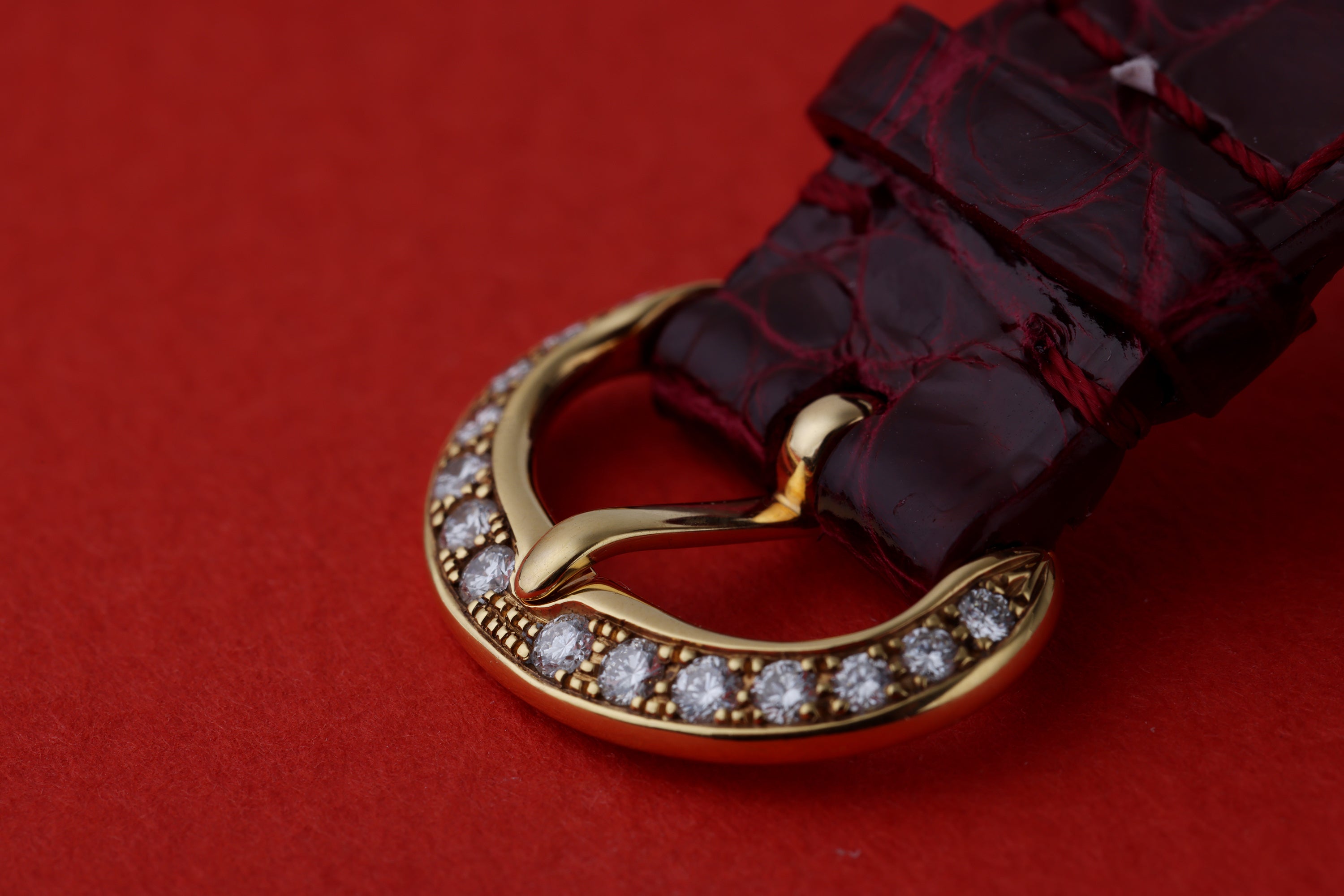 Chopard Limited Edition Happy Sport | REF. 13/6416-21 | Ruby & Diamonds | 18k Yellow Gold | 32mm