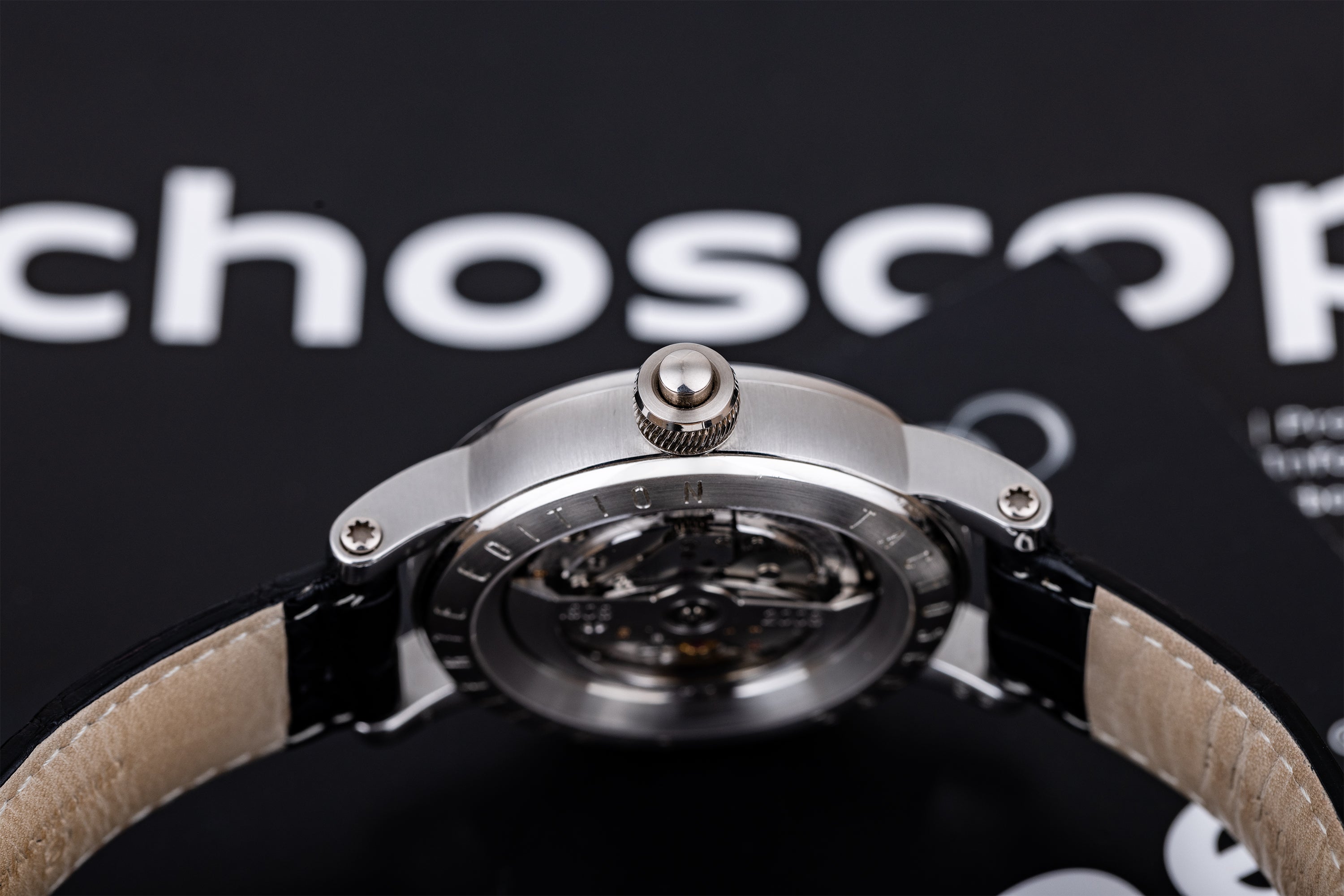 Chronoswiss Tachoscope | Audi 100 Years Anniversary Watch, Limited 100 Pieces | REF. CHA 1520 | Enamel Dial | Platinum
