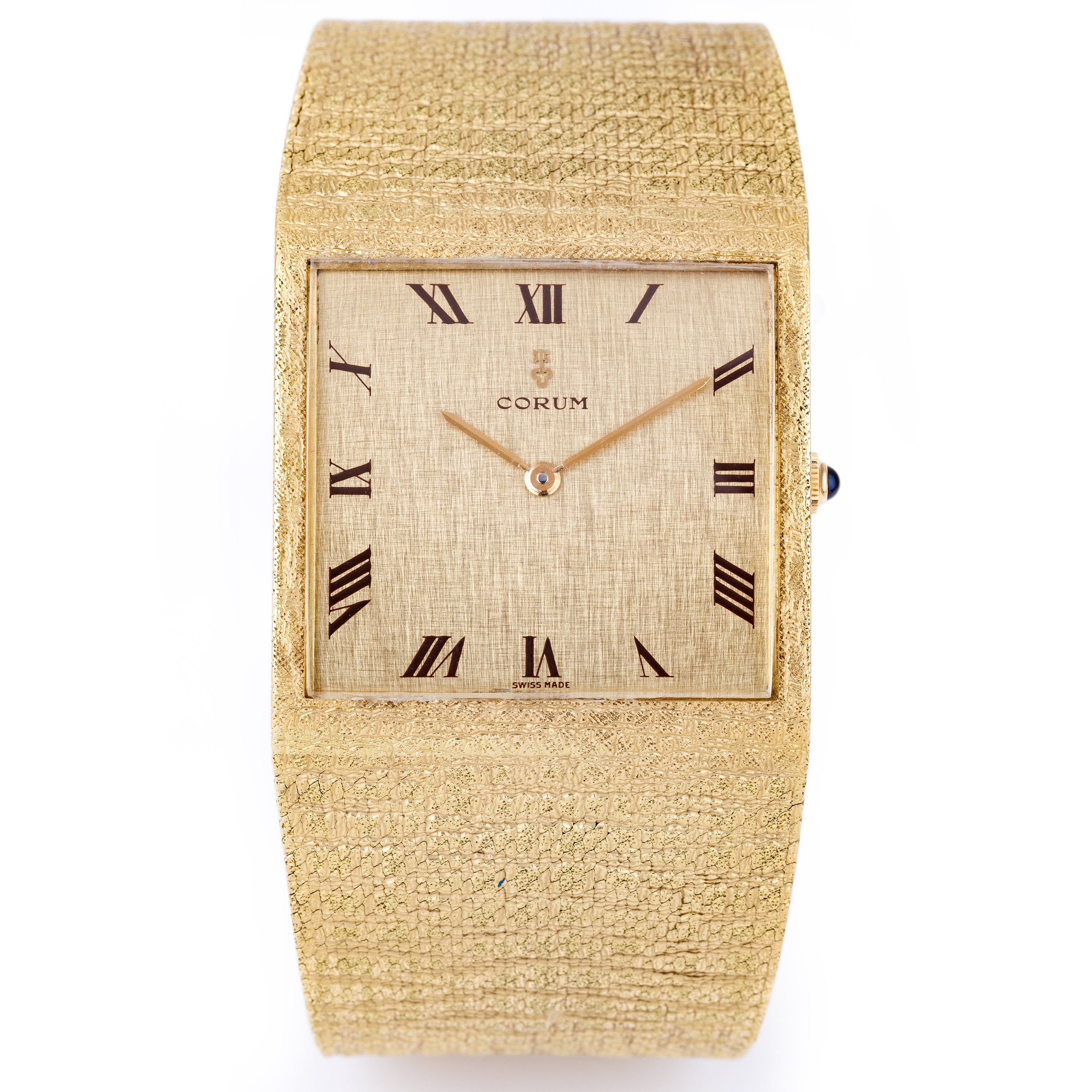 Corum Spartacvs | REF. 57188 | Gold Roman Numeral Dial | 18K Yellow Gold | 1970's