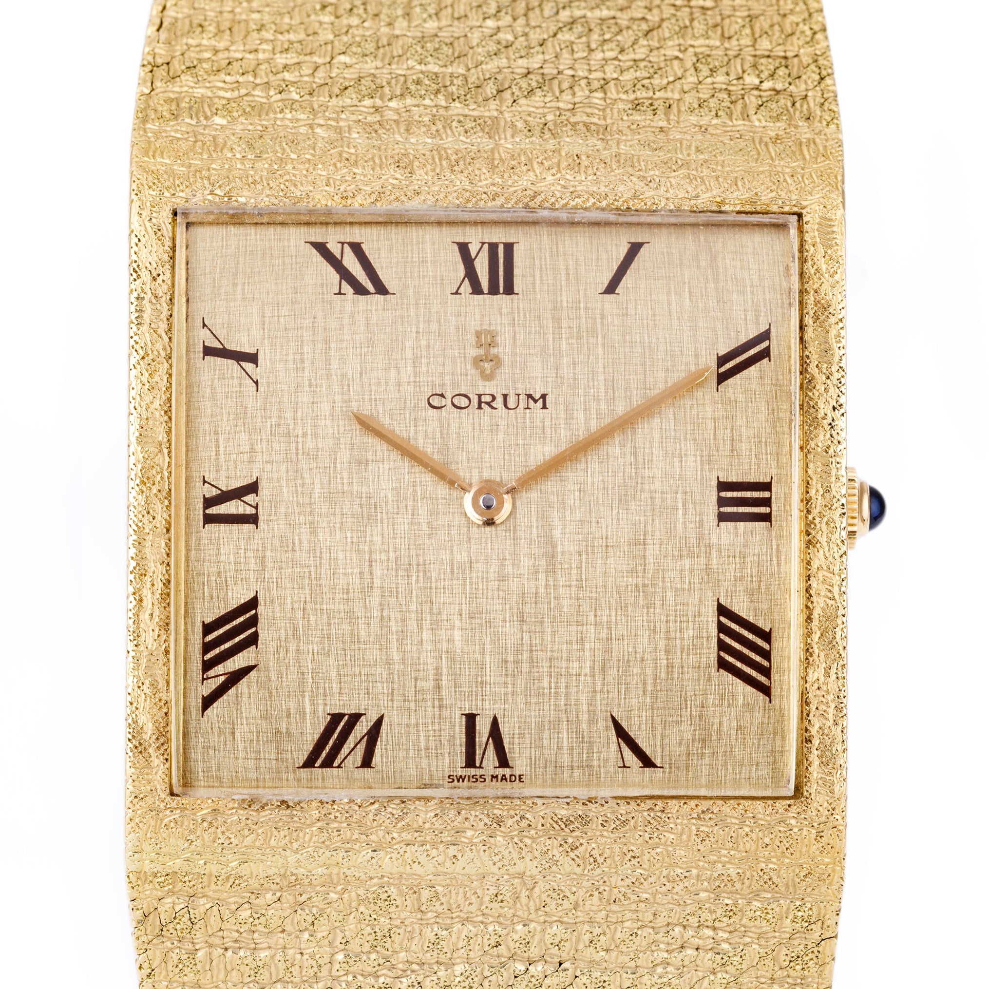 Corum Spartacvs | REF. 57188 | Gold Roman Numeral Dial | 18K Yellow Gold | 1970's