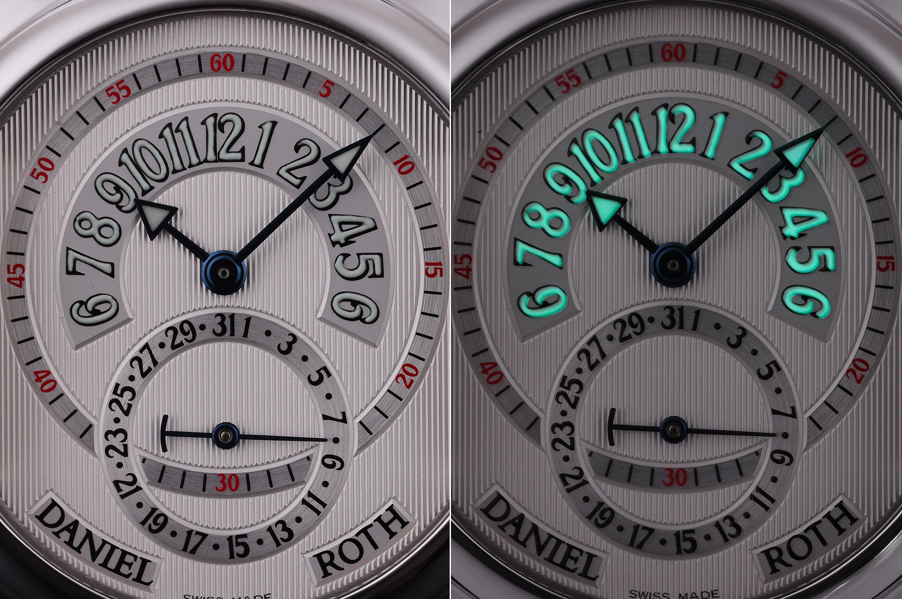 Daniel Roth Premier Retrograde | REF. 807.L.10 | Date | Stainless Steel | 35mm | Box