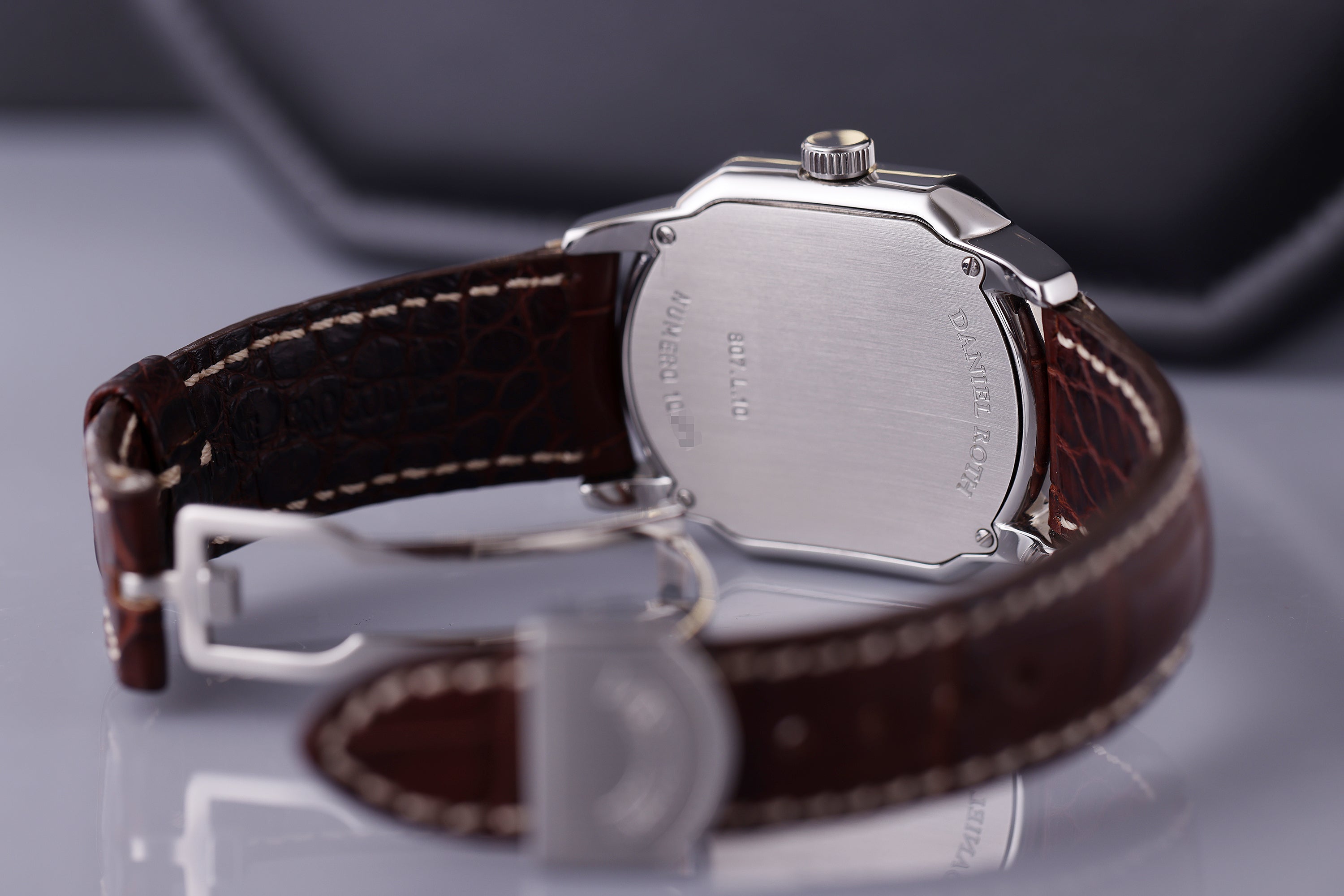 Daniel Roth Premier Retrograde | REF. 807.L.10 | Date | Stainless Steel | 35mm | Box