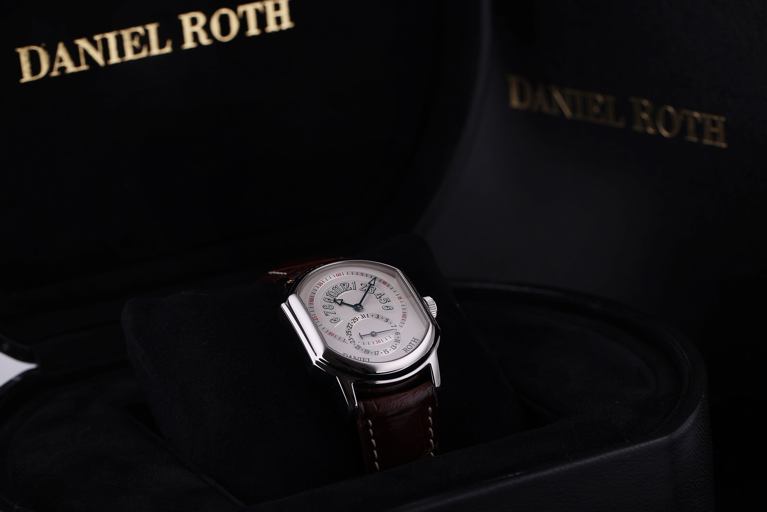 Daniel Roth Premier Retrograde | REF. 807.L.10 | Date | Stainless Steel | 35mm | Box