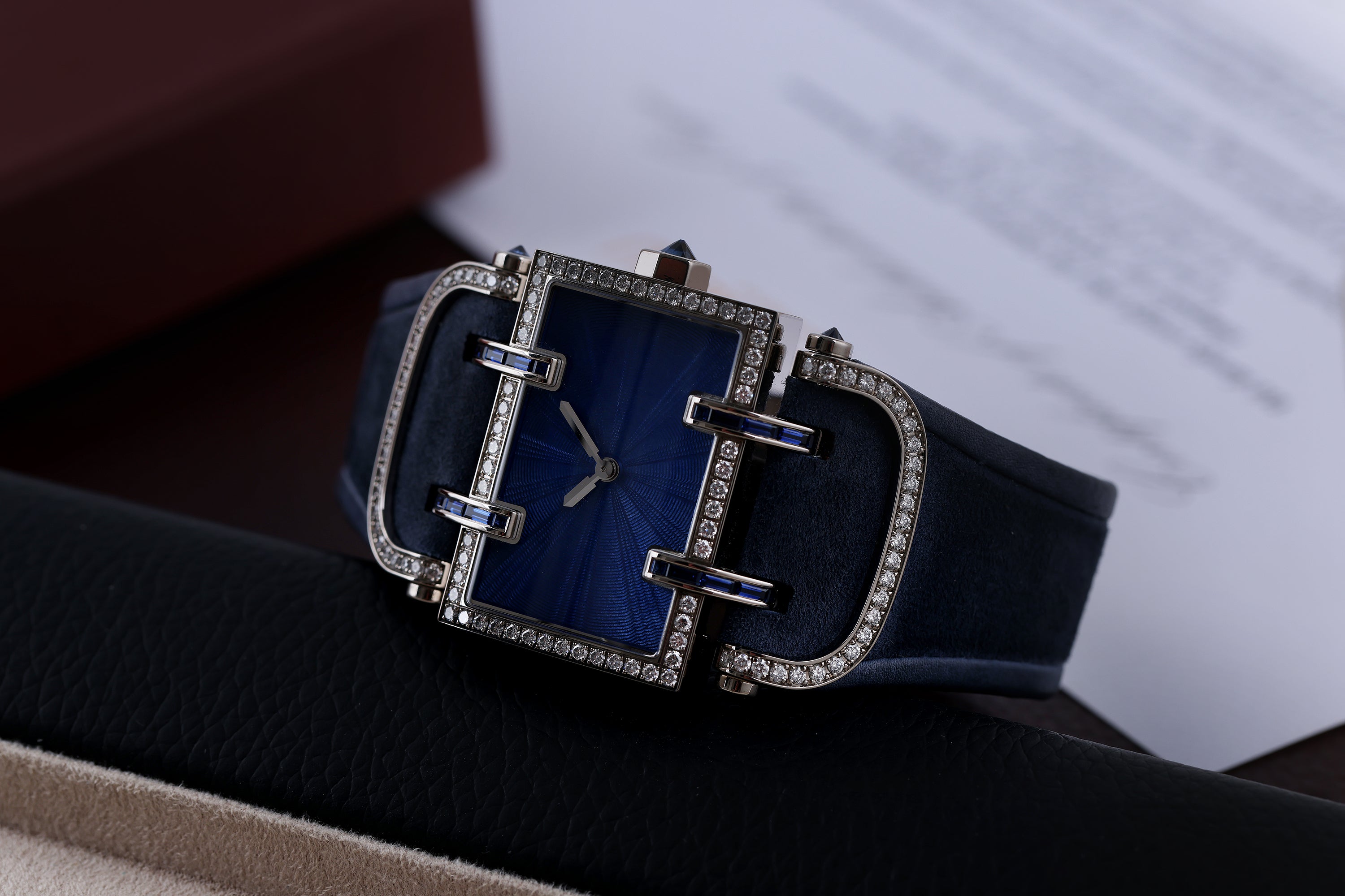 DeLaneau | ATAME Translucent | REF. ATAS001.B3 WG TRA02 | Piece Unique | 18k White Gold | Box & Papers | RRP £49,660