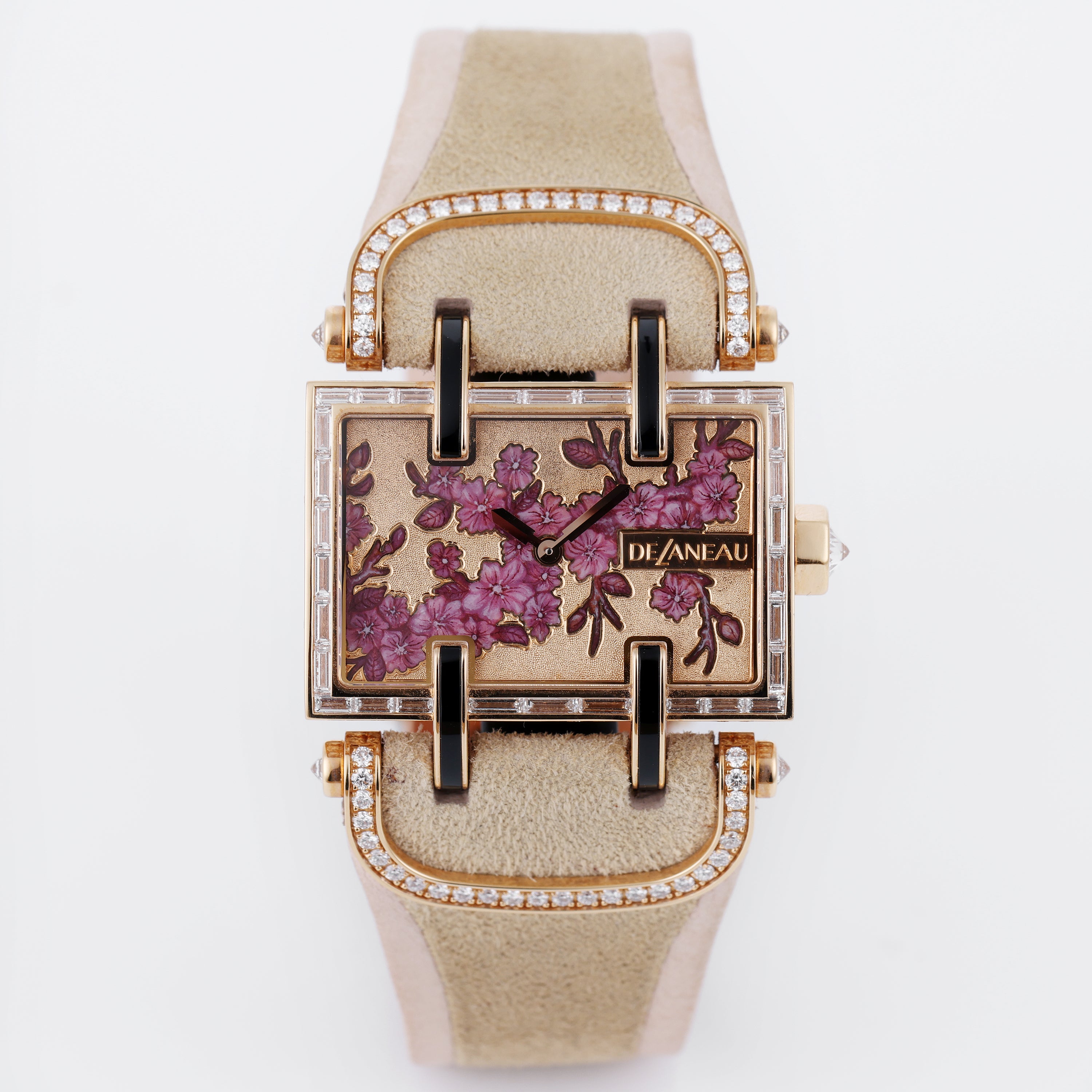 DeLaneau | Atame Cerisier en fleurs | REF. ATAD120.CO RG 78 CER02 04 CAS | Piece Unique | 18k Rose Gold | Box & Papers | RRP £119,900