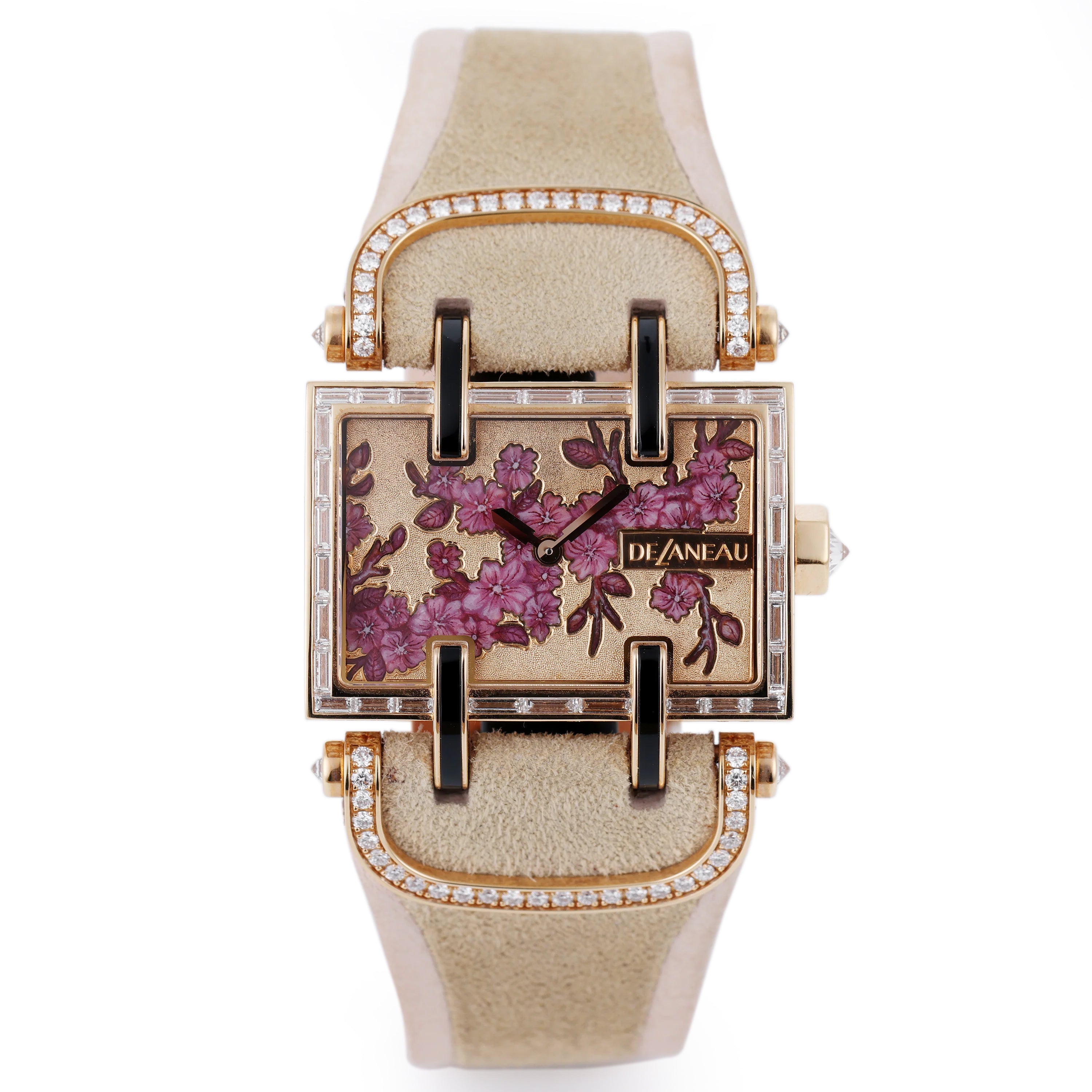 DeLaneau | Atame Cerisier en fleurs | REF. ATAD120.CO RG 78 CER02 04 CAS | Piece Unique | 18k Rose Gold | Box & Papers | RRP £119,900