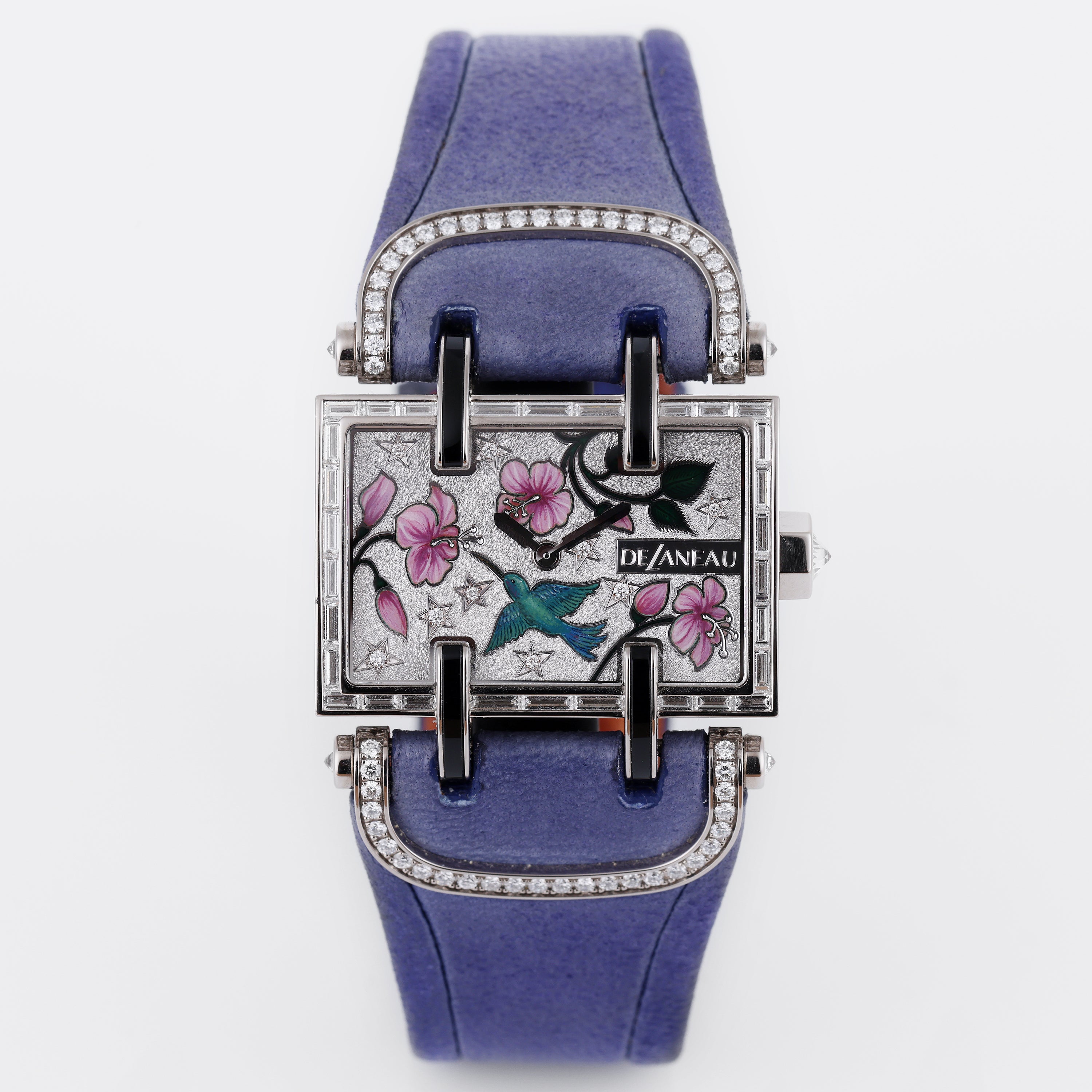 DeLaneau | Atame Colibri | REF. ATAD120.CO WG 78 COL04 02 CAS | 1 OF 2 | 18k White Gold | Box & Papers | RRP £119,900
