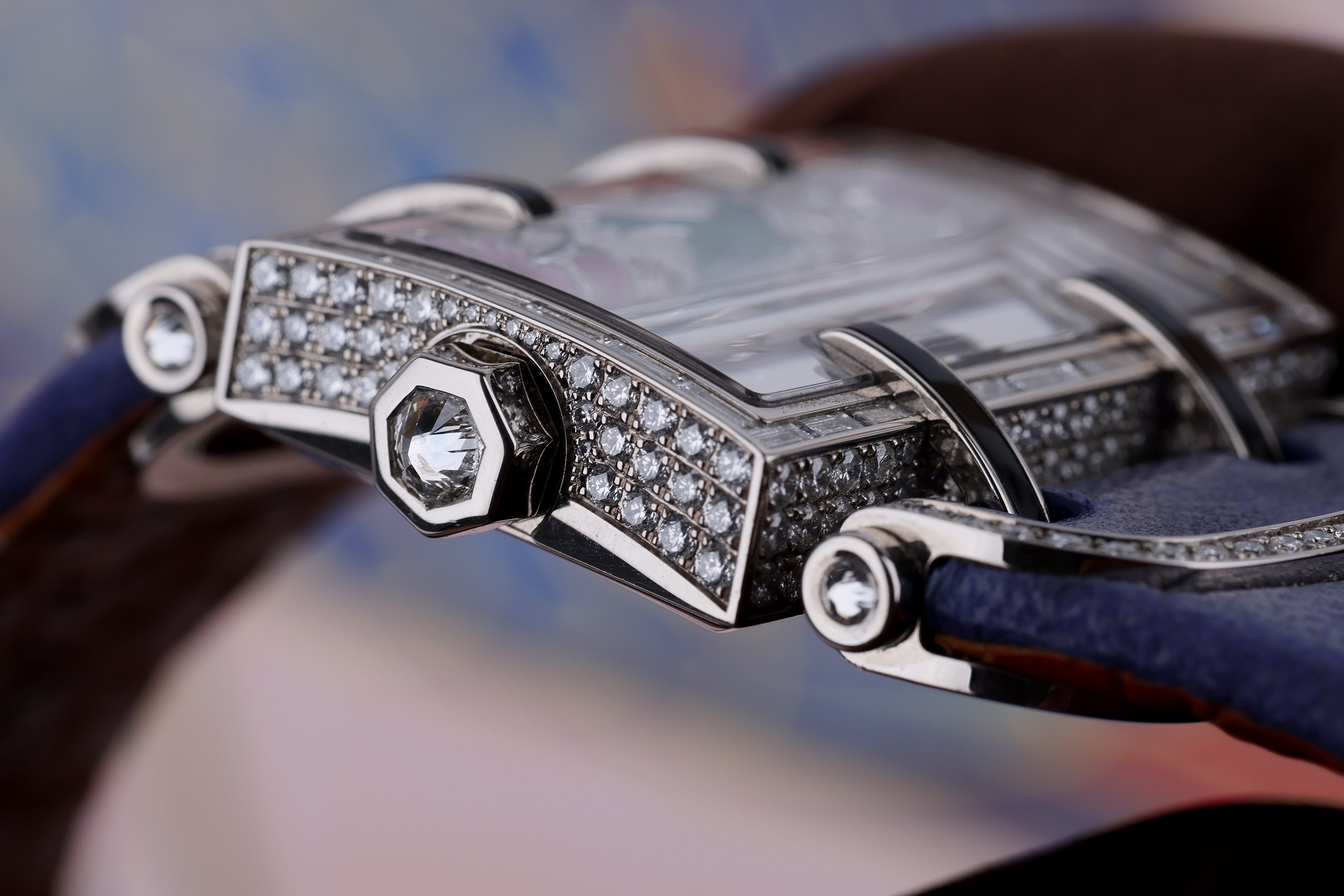 DeLaneau | Atame Colibri | REF. ATAD120.CO WG 78 COL04 02 CAS | 1 OF 2 | 18k White Gold | Box & Papers | RRP £119,900