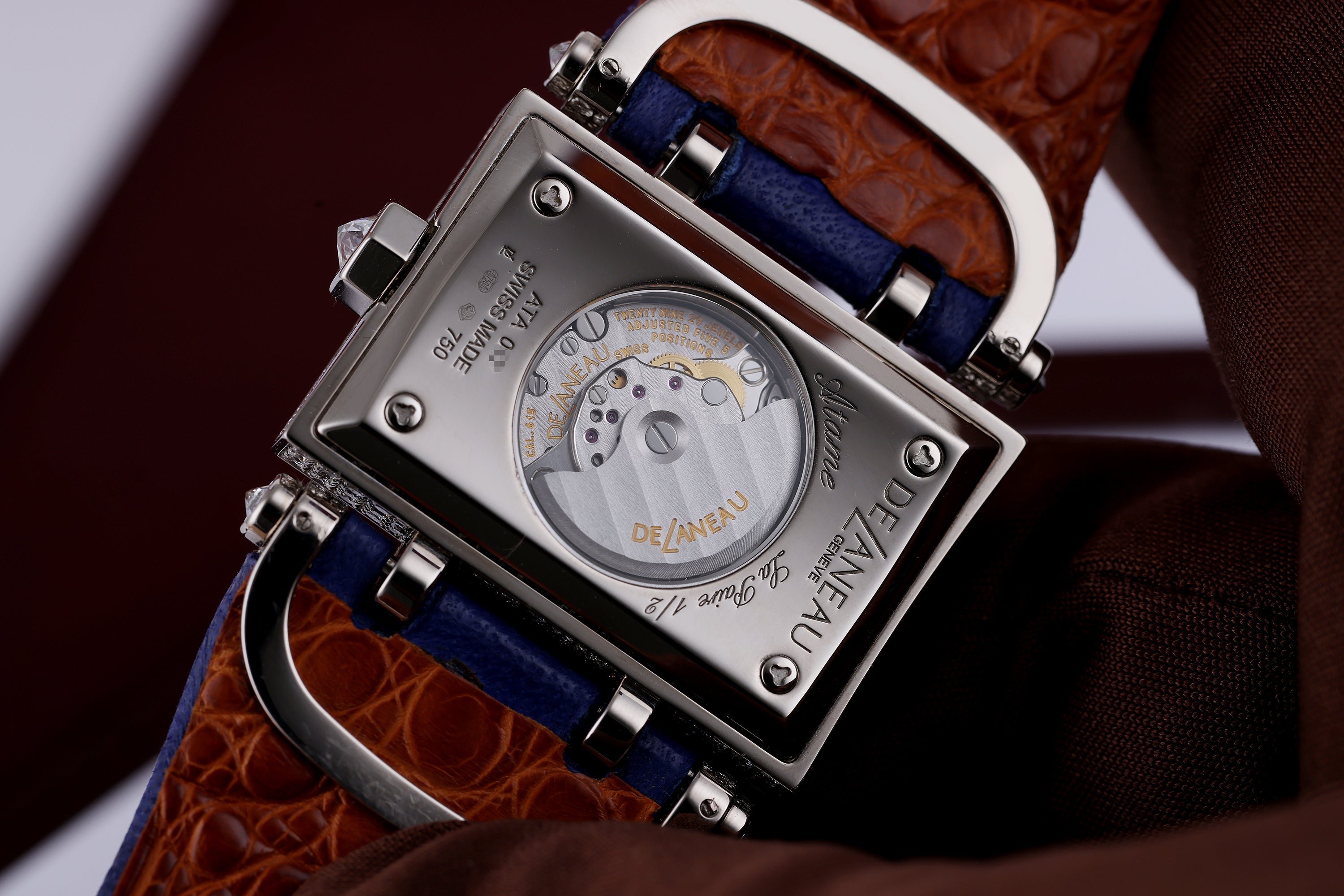 DeLaneau | Atame Colibri | REF. ATAD120.CO WG 78 COL04 02 CAS | 1 OF 2 | 18k White Gold | Box & Papers | RRP £119,900