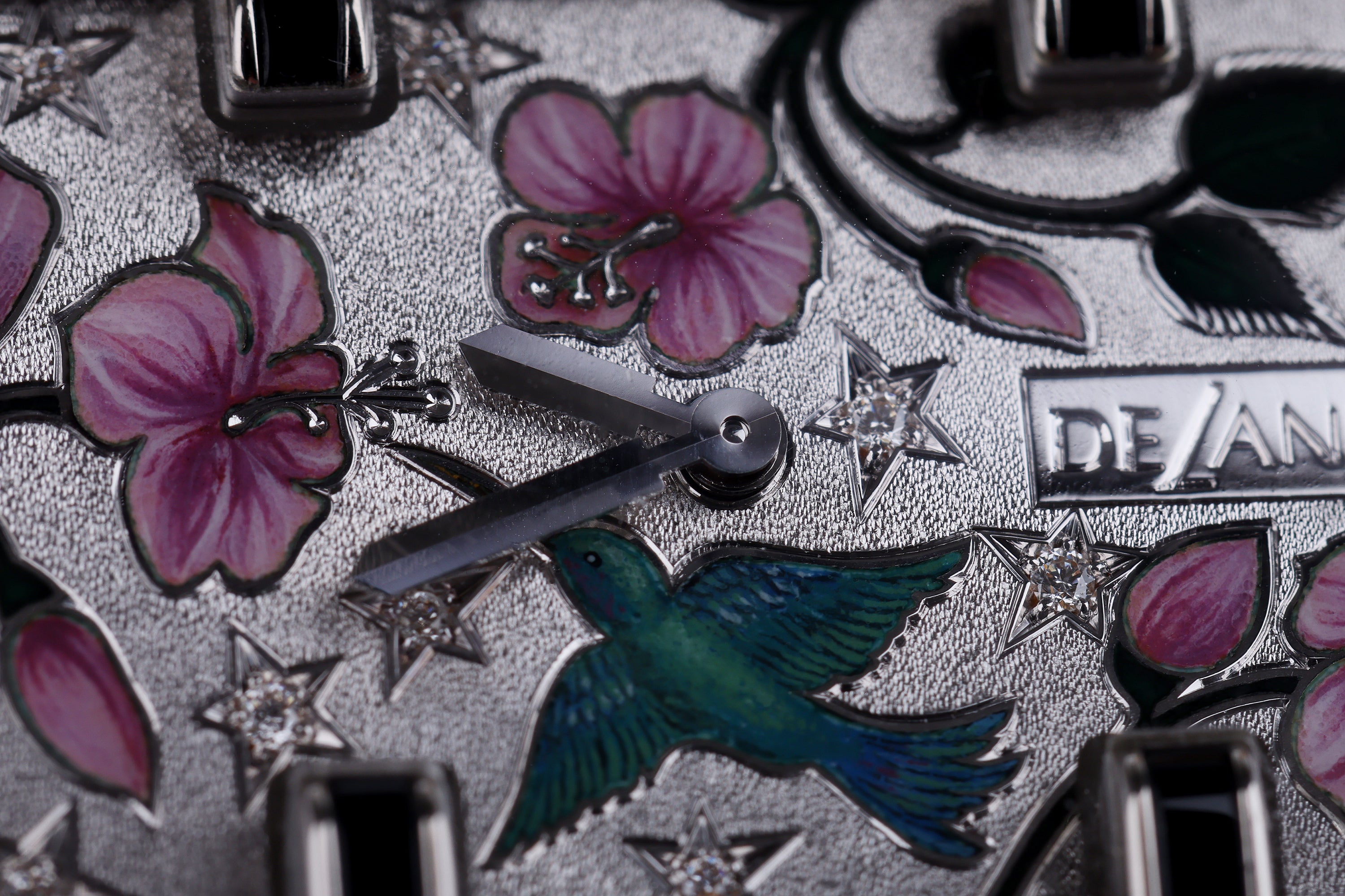 DeLaneau | Atame Colibri | REF. ATAD120.CO WG 78 COL04 02 CAS | 1 OF 2 | 18k White Gold | Box & Papers | RRP £119,900