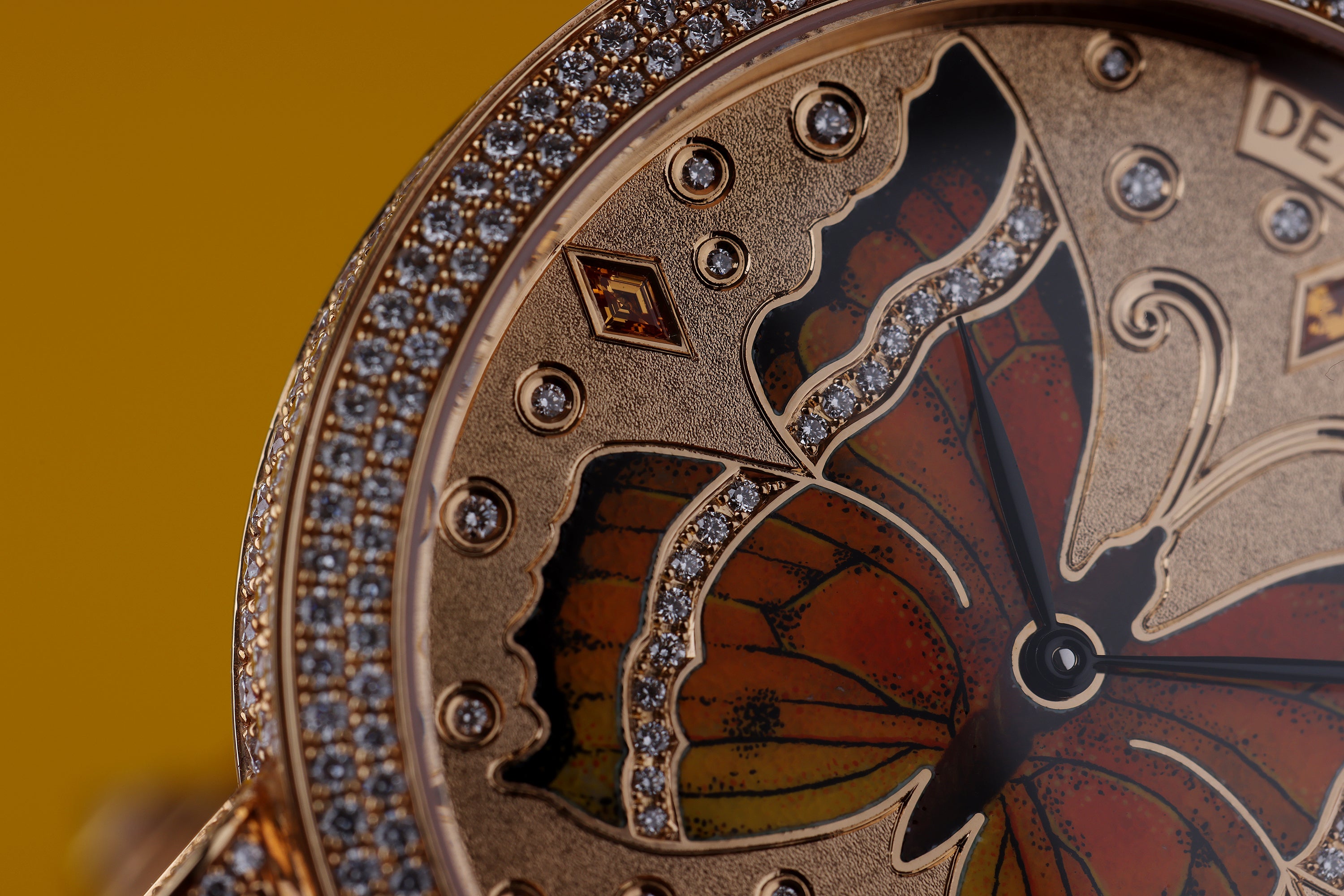 DeLaneau | Amazone Papillon Danaus | REF. XRD3D104 RG 58 PA001 09 CDS | Piece Unique | 18k Rose Gold | Box & Papers | RRP £104,500