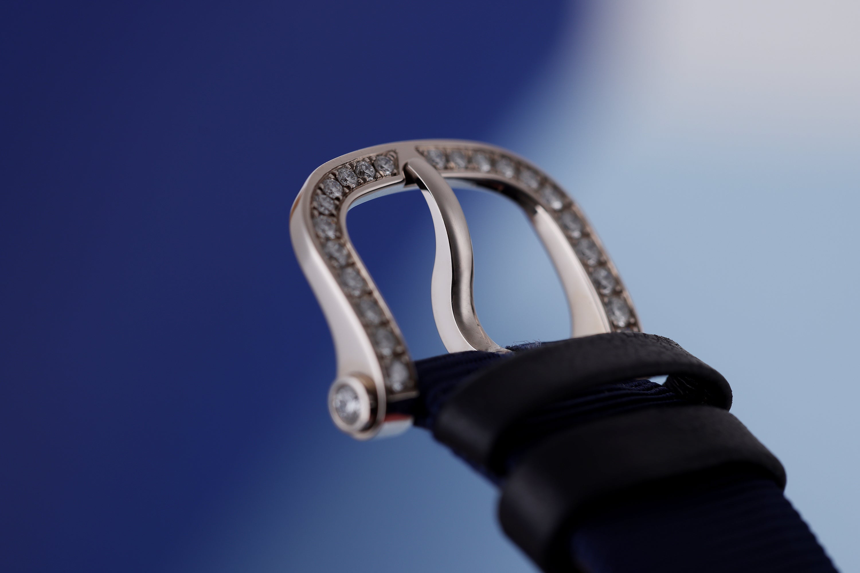 DeLaneau | Rondo 36 Blue Butterfly Wing | REF. RON36123 WG PAP02 | Piece Unique | 18k White Gold | Box & Papers | RRP £85,900