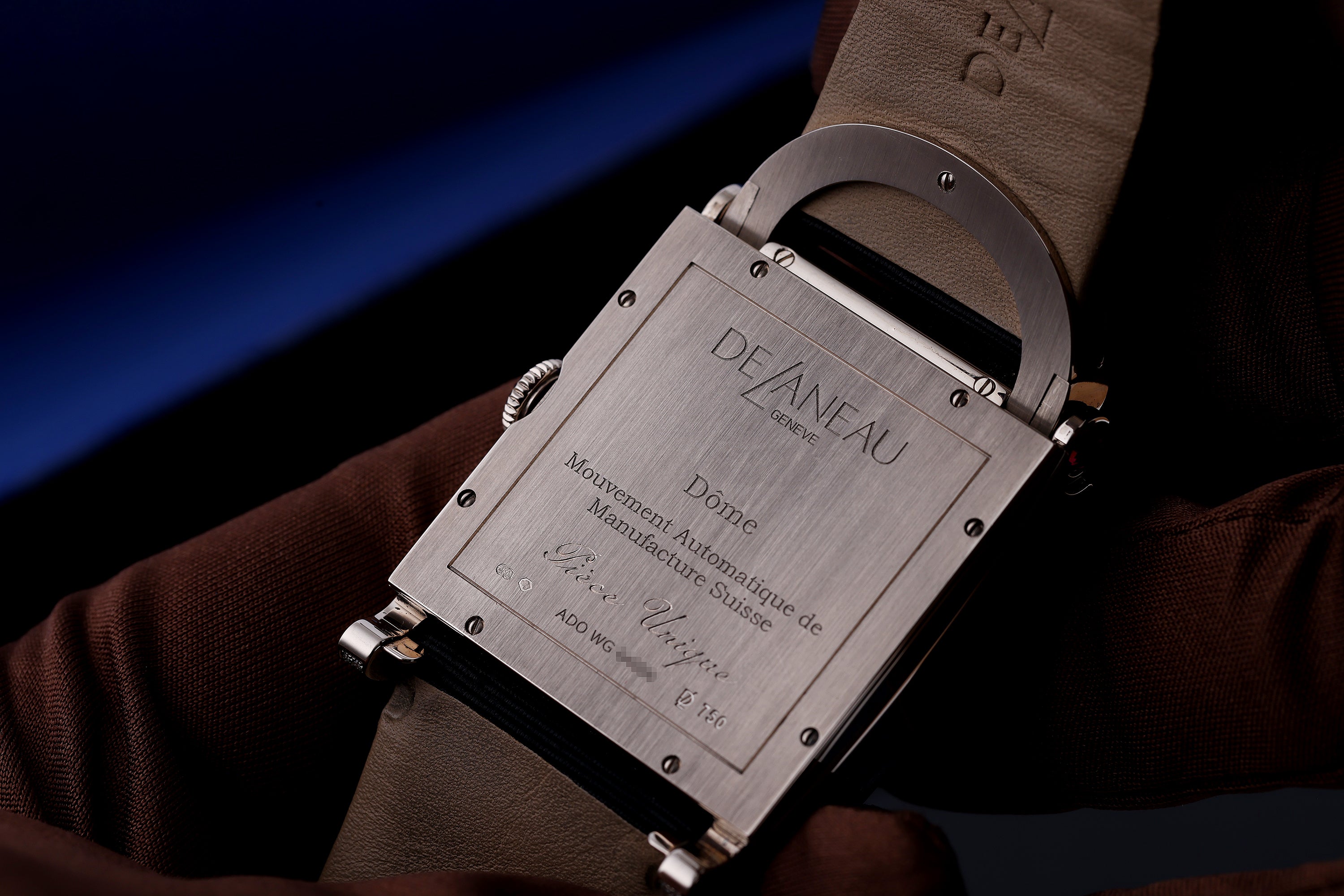 DeLaneau | Dôme Papillon | REF. ADO3R001 WG PA002 | Piece Unique | 18k White Gold | Box & Papers | RRP £70,300