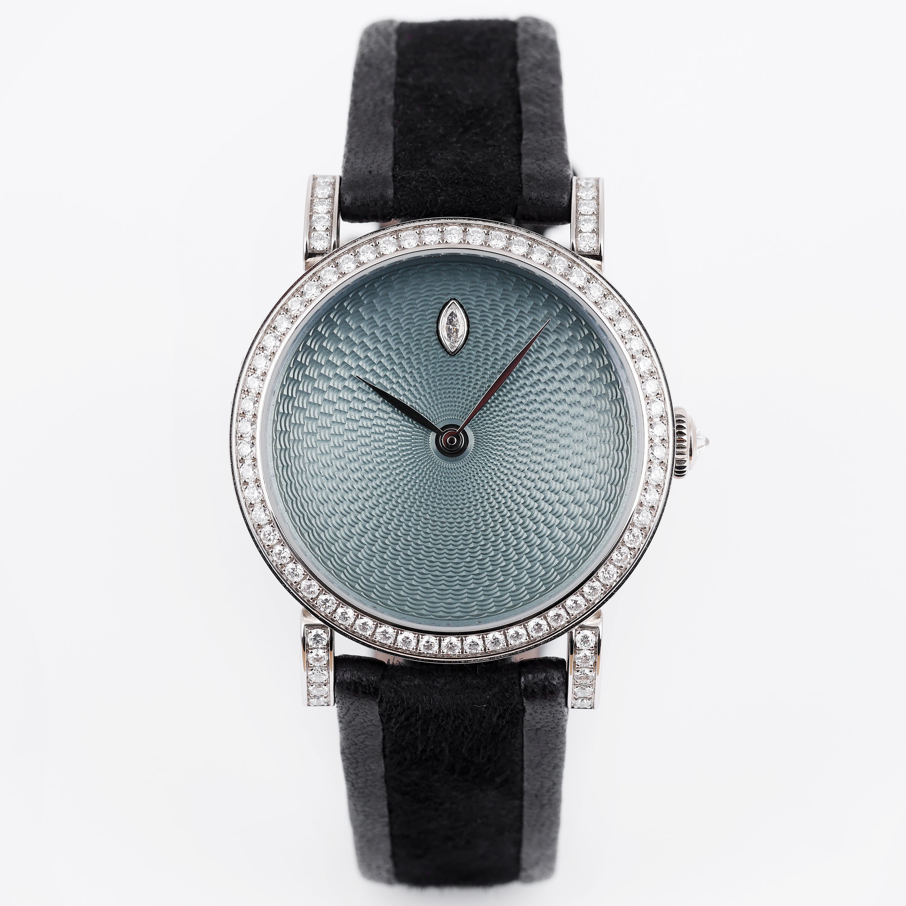 DeLaneau | Rondo 36 Translucent | REF. RON36105 WG GUI05 | Piece Unique | 18k White Gold | Box & Papers