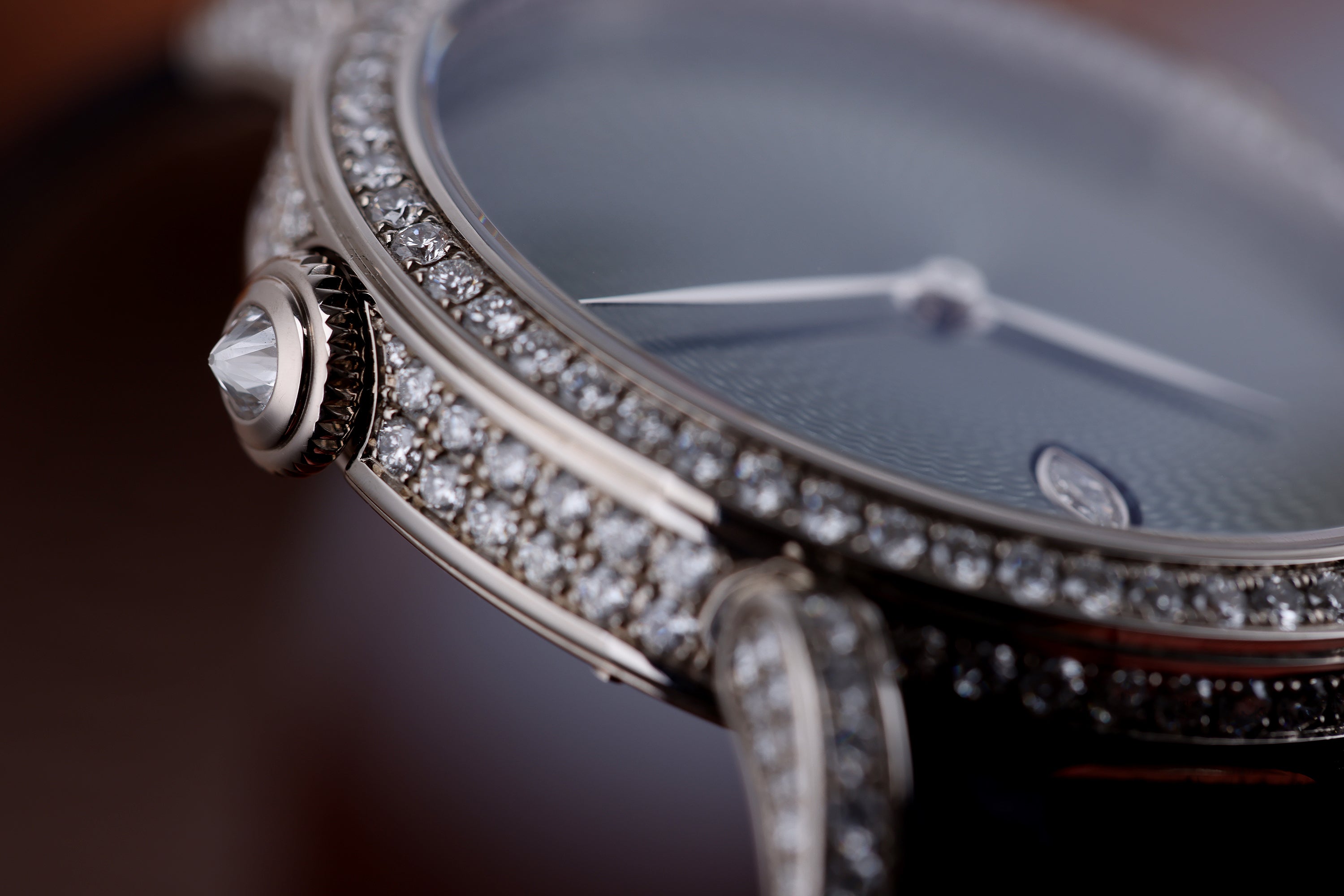 DeLaneau | Rondo 36 Translucent | REF. RON36105 WG GUI05 | Piece Unique | 18k White Gold | Box & Papers