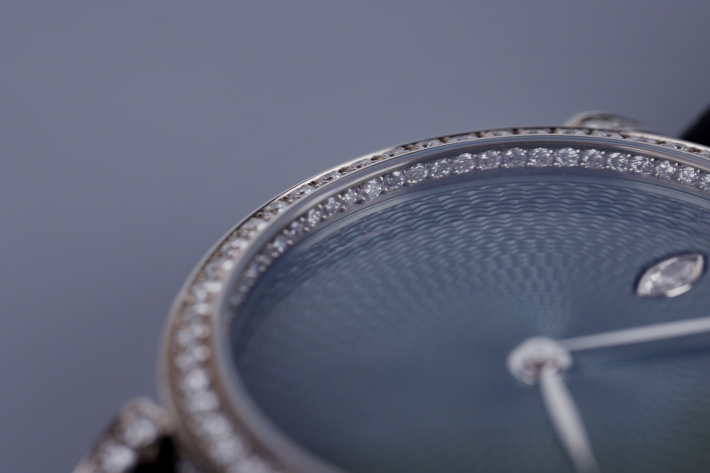 DeLaneau | Rondo 36 Translucent | REF. RON36105 WG GUI05 | Piece Unique | 18k White Gold | Box & Papers