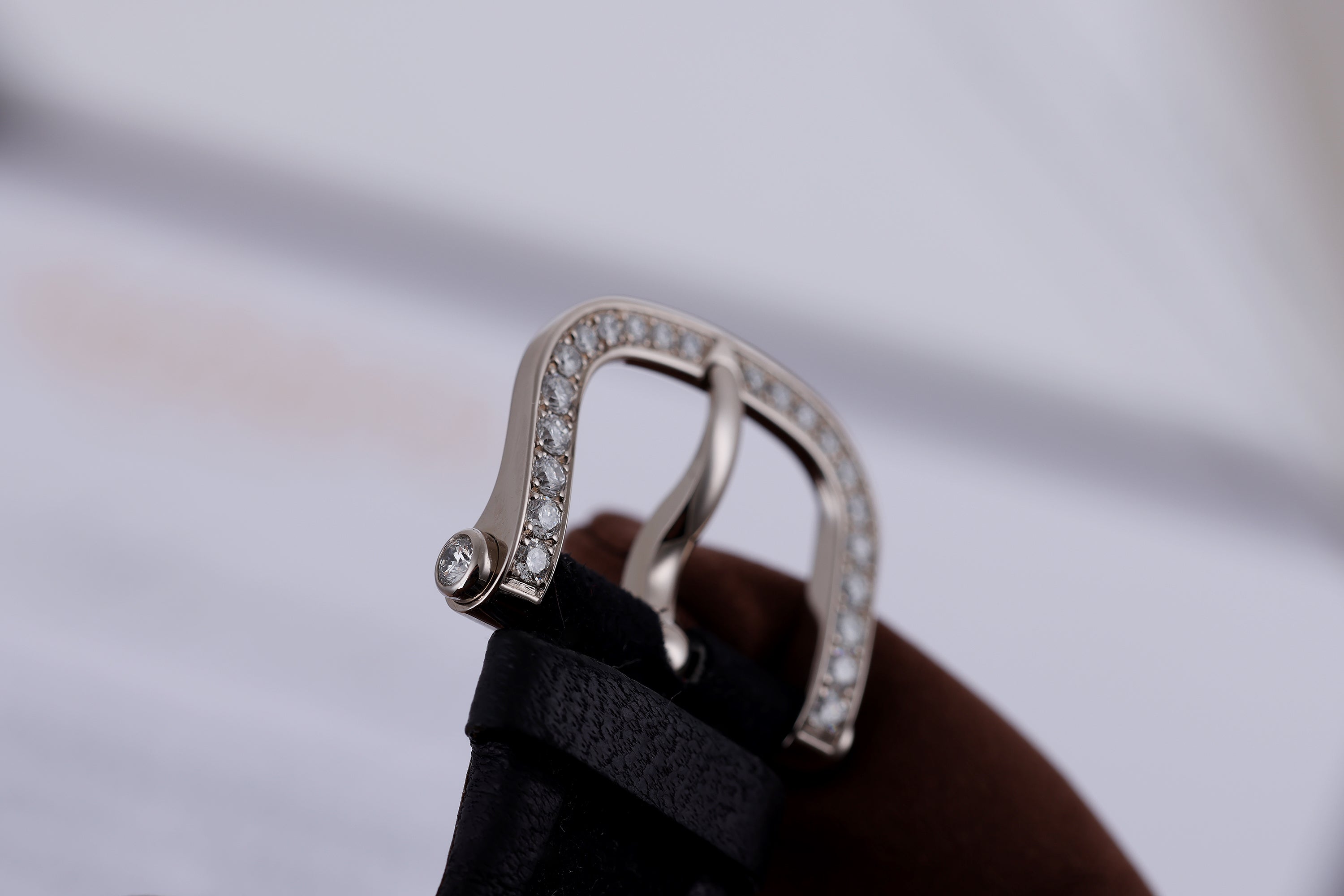 DeLaneau | Rondo 36 Translucent | REF. RON36105 WG GUI05 | Piece Unique | 18k White Gold | Box & Papers