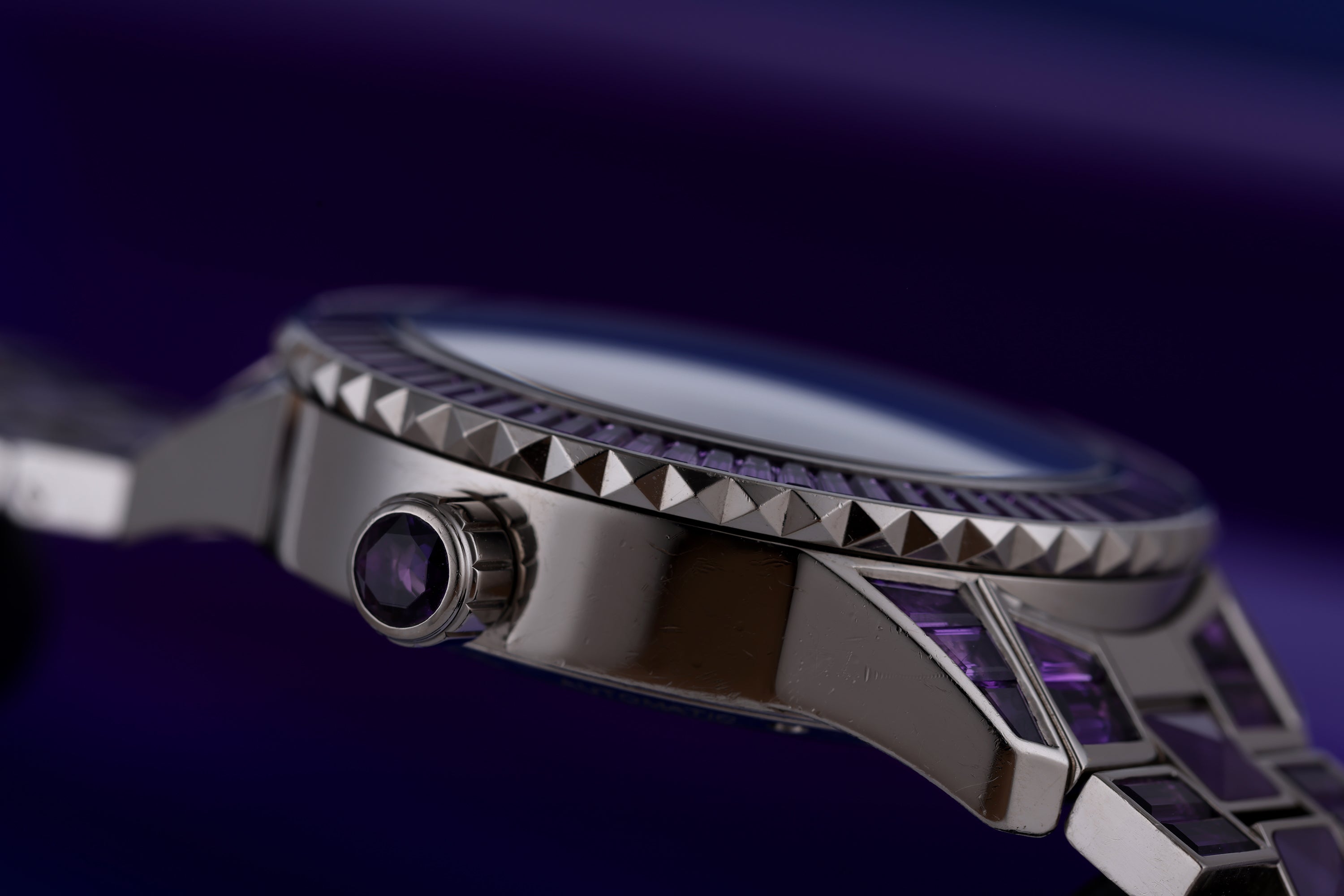 Dior Christal "Amethyst" | REF. CD11456M001 | Mother of Pearl, Pink Sapphires, Diamonds & Amethysts | Limited to 25 Pieces | 18k White Gold