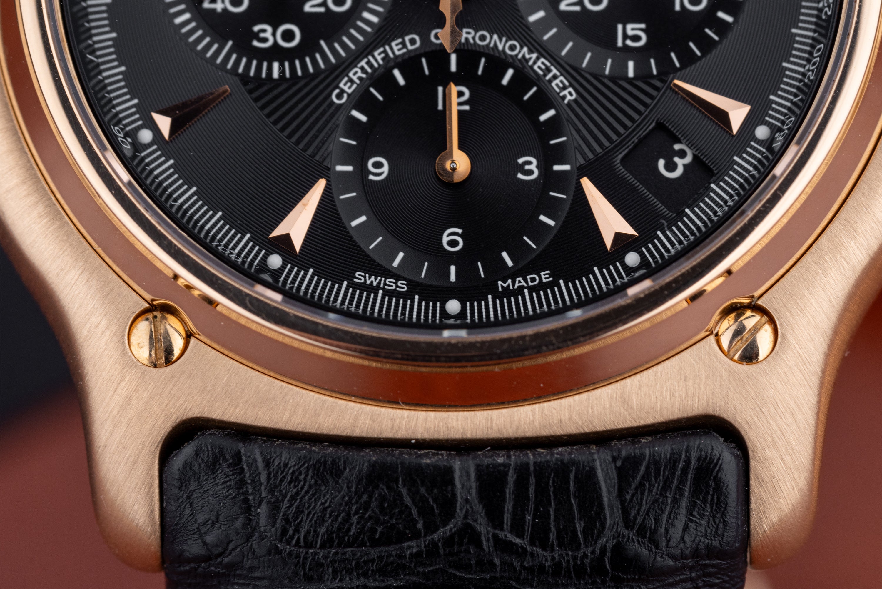 Ebel 1911 BTR Chronograph | REF. E 5137L40 | Black Dial | 40mm | 18k Rose Gold