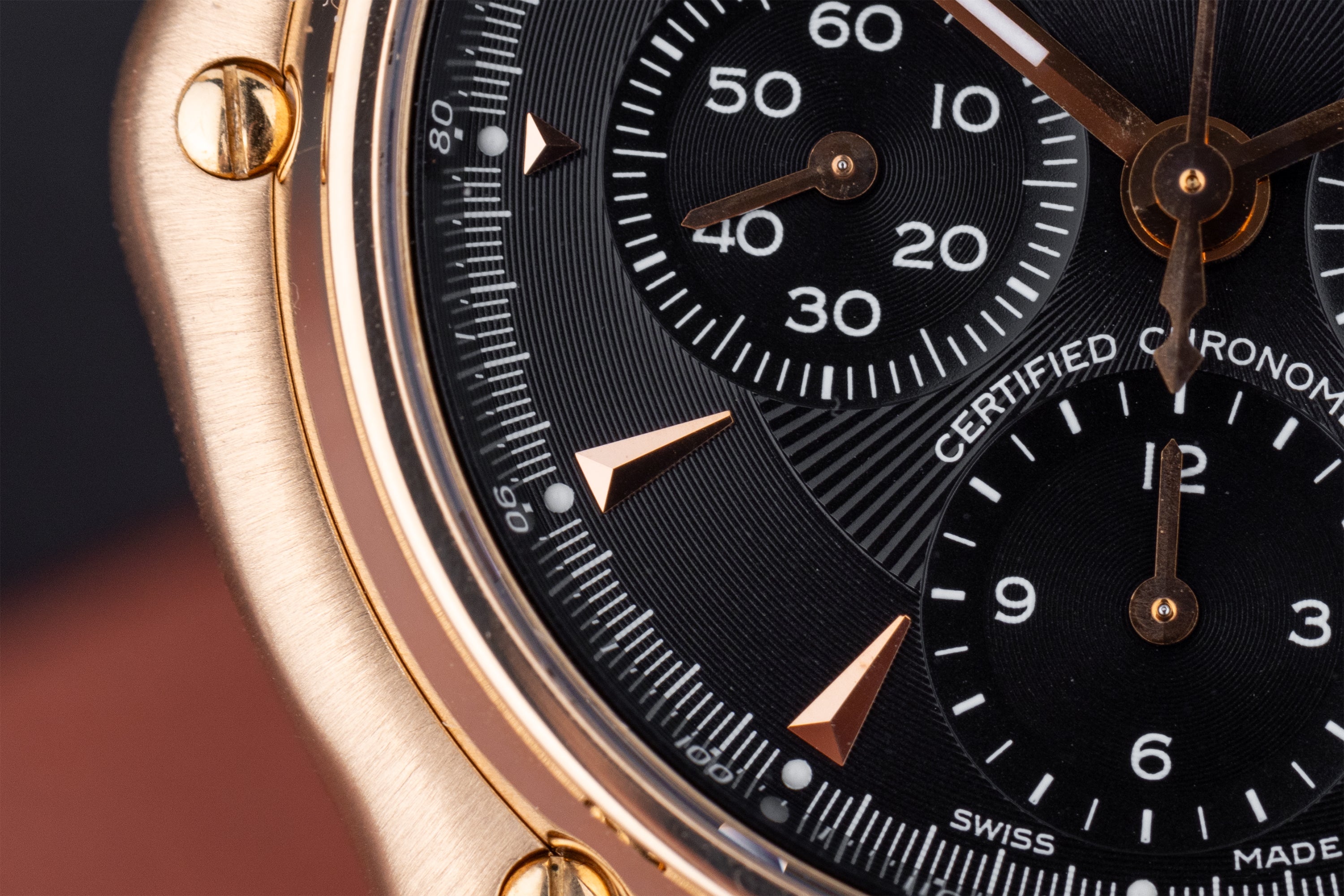 Ebel 1911 BTR Chronograph | REF. E 5137L40 | Black Dial | 40mm | 18k Rose Gold