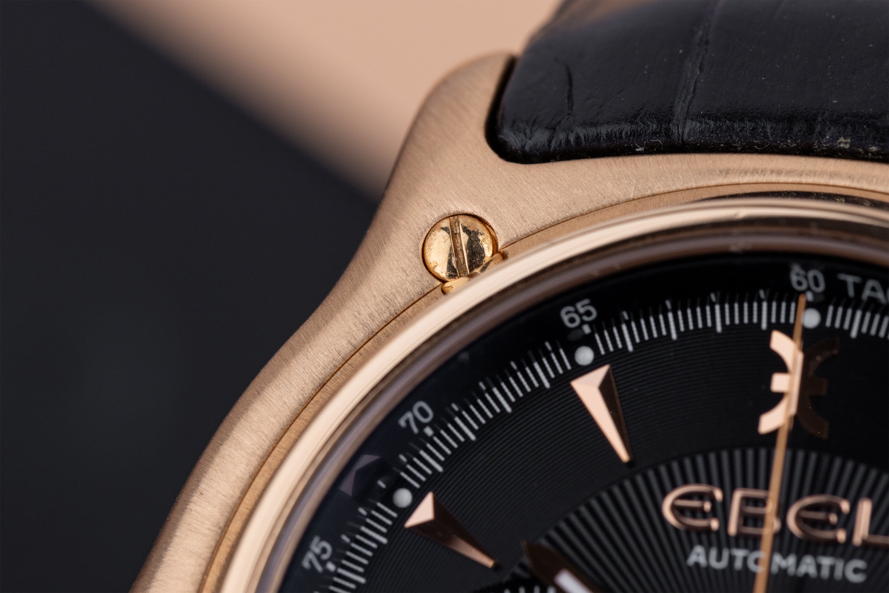 Ebel 1911 BTR Chronograph | REF. E 5137L40 | Black Dial | 40mm | 18k Rose Gold