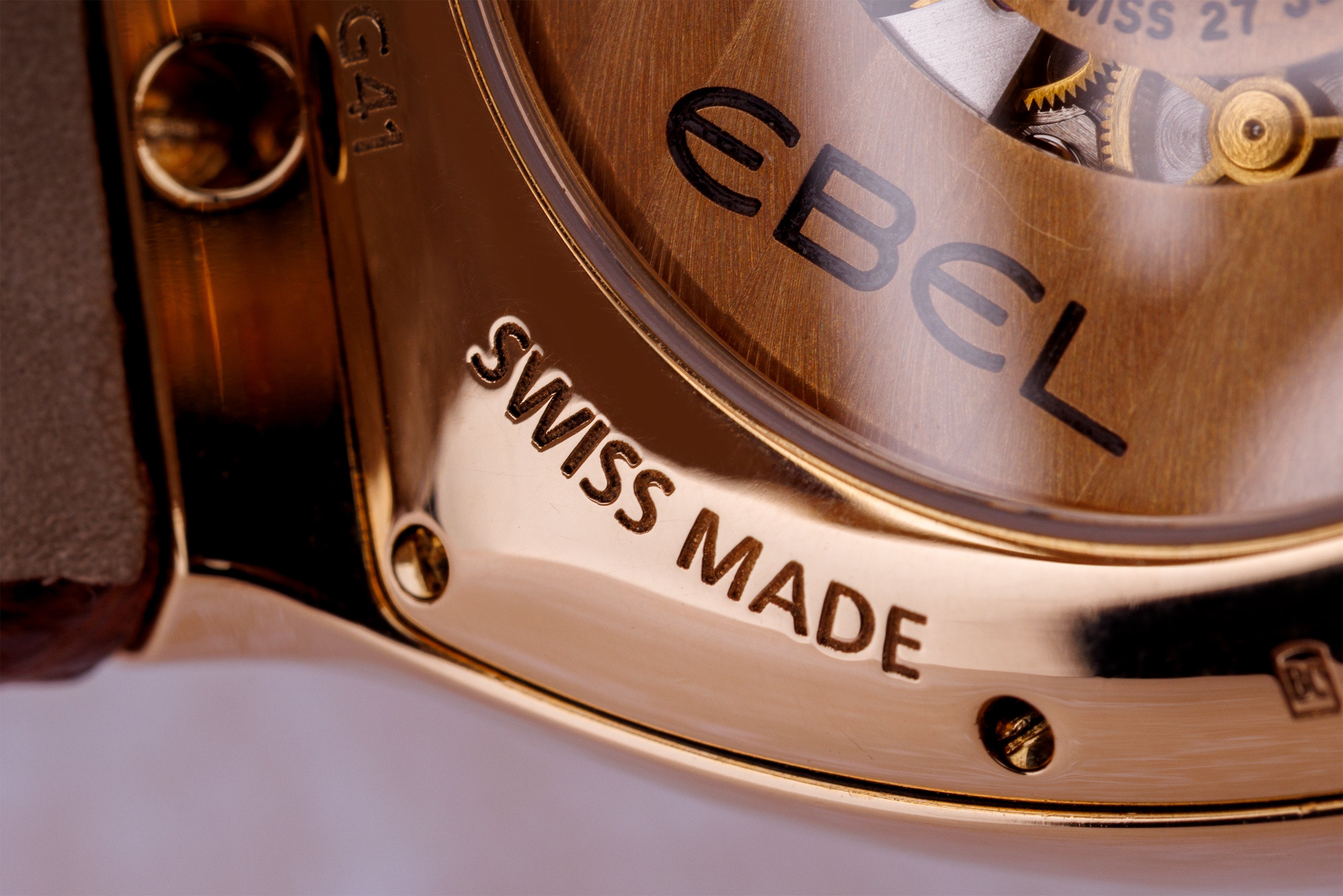 Ebel Chronograph 'Ebelissimo' | REF. 5139G41 | Silvered Dial | Automatic | 40mm | 18k Yellow Gold | 2010s