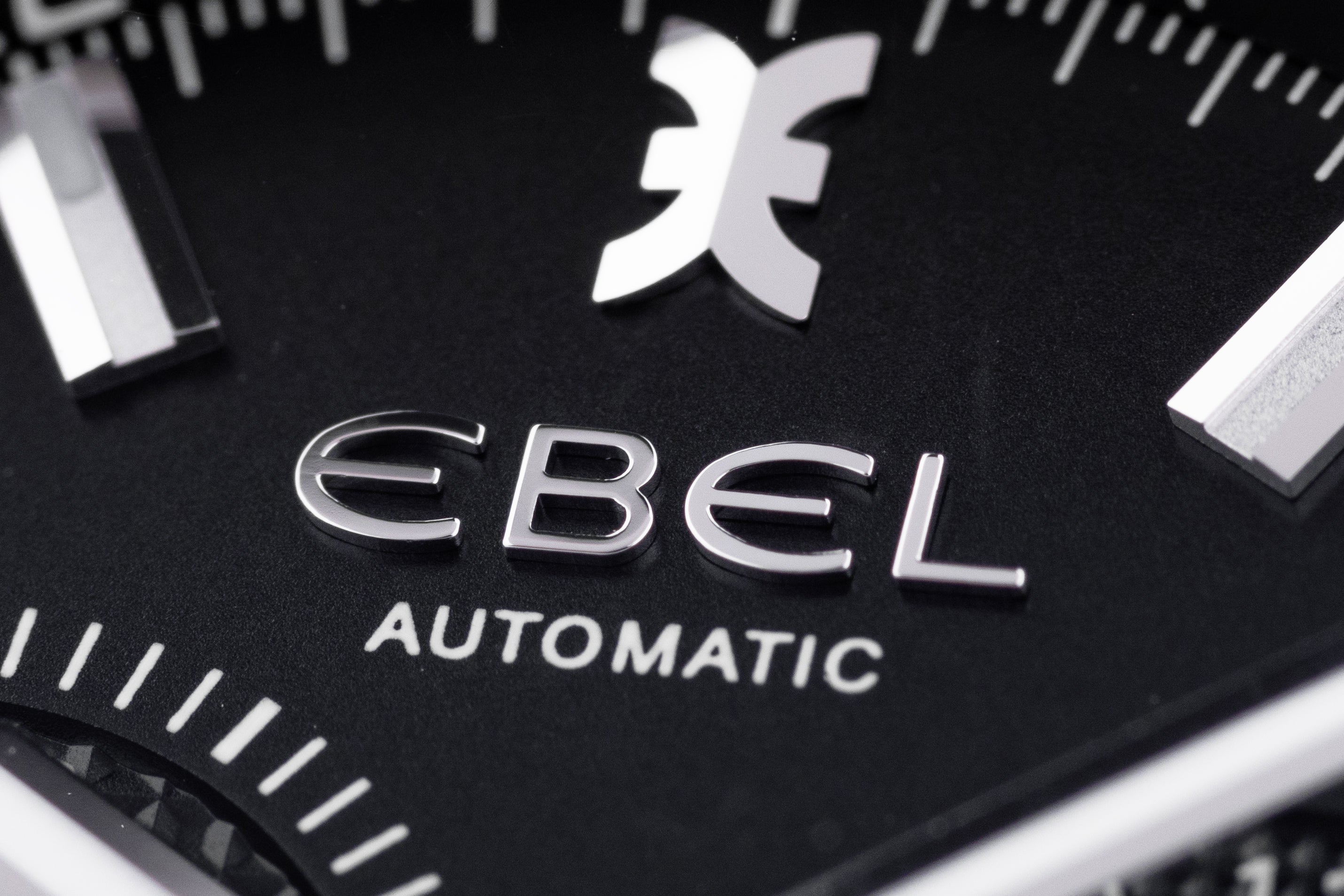 Ebel 1911 BTR | REF. E 9240L70 | Black Dial | Date & GMT Display | Stainless Steel | 45mm