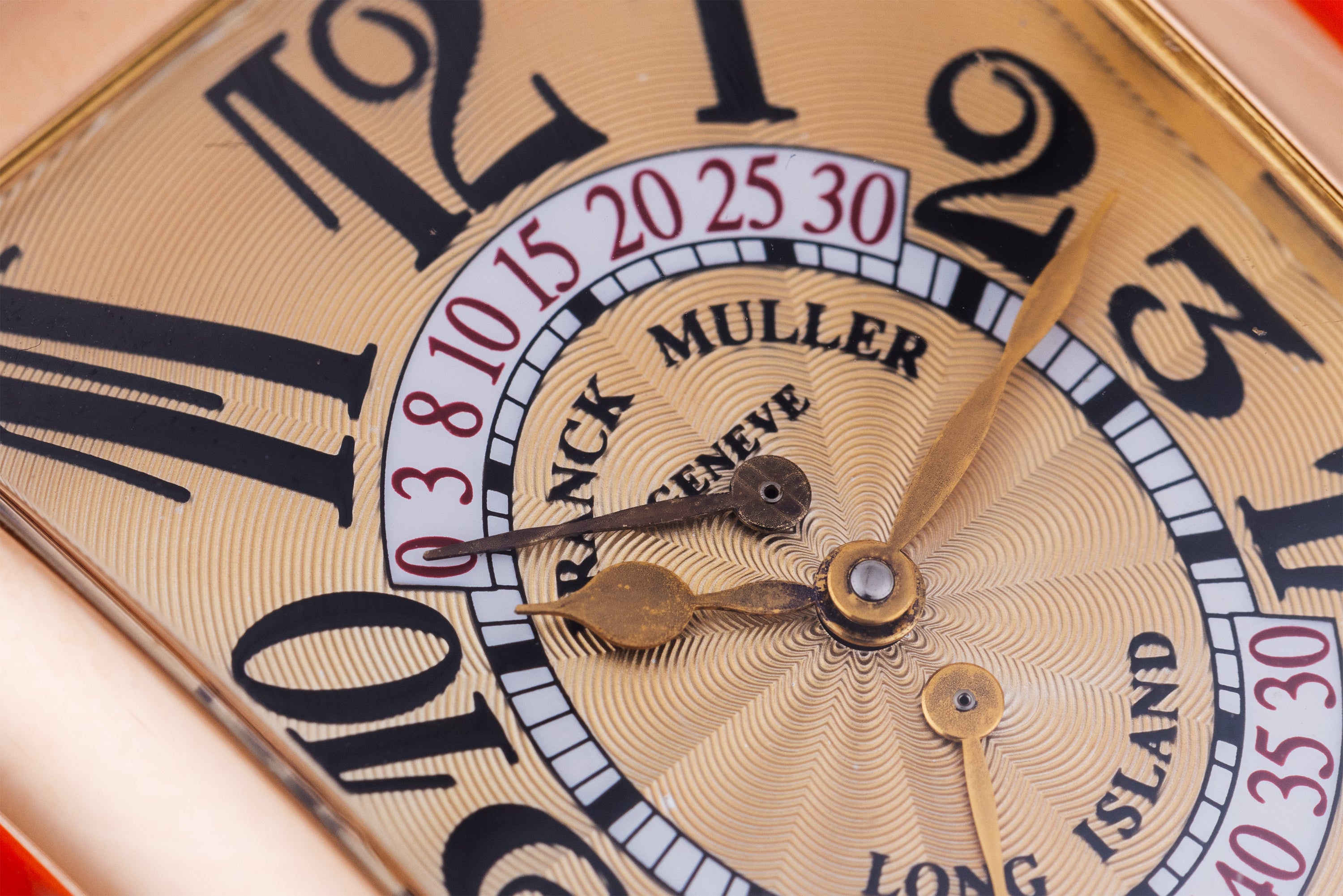 Franck Muller Long Island | REF. 1100 DS R | 18k Rose Gold | Champagne Gold Dial
