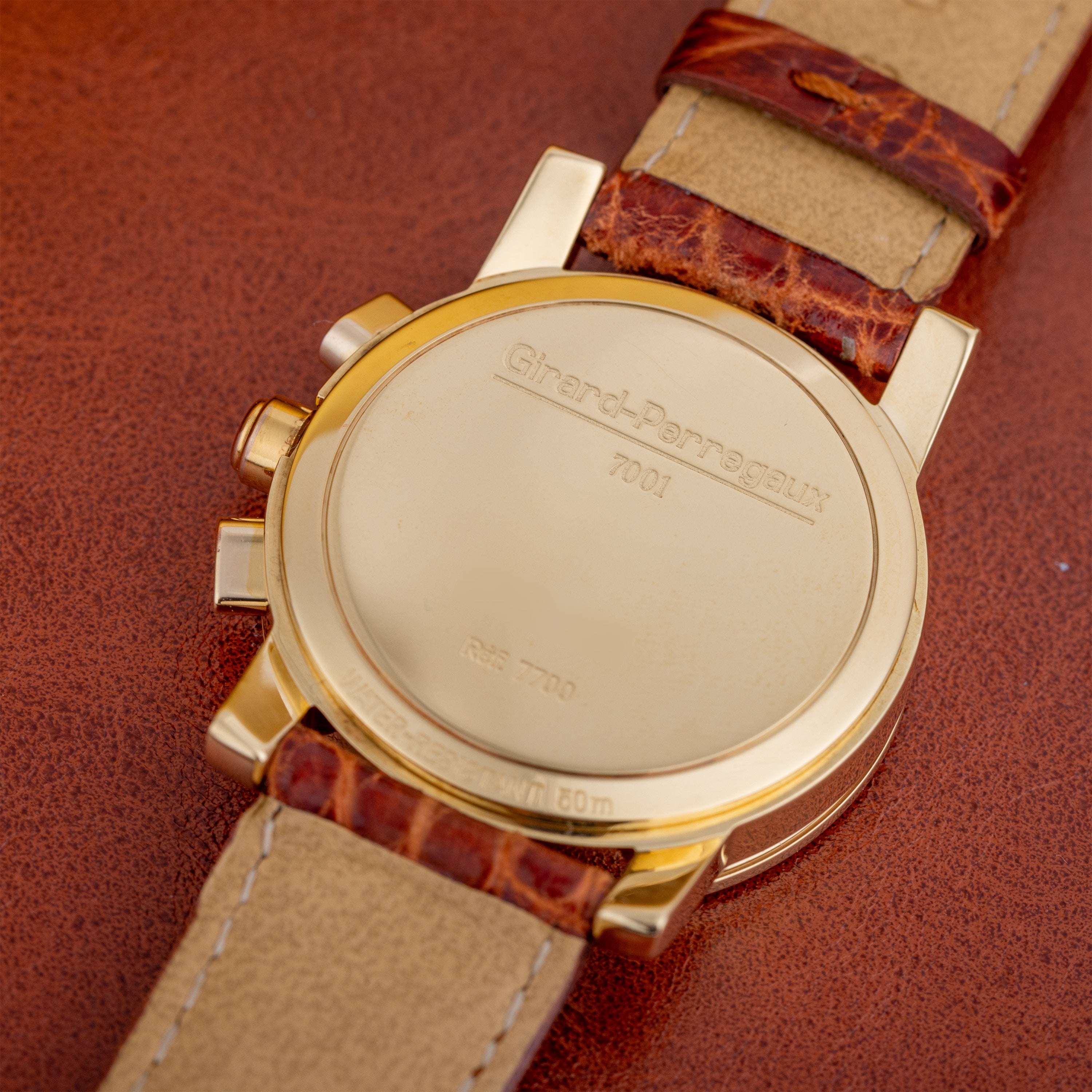 Girard-Perregaux Chronograph | REF. 7700 | 18k Yellow Gold | 34mm | 2000's