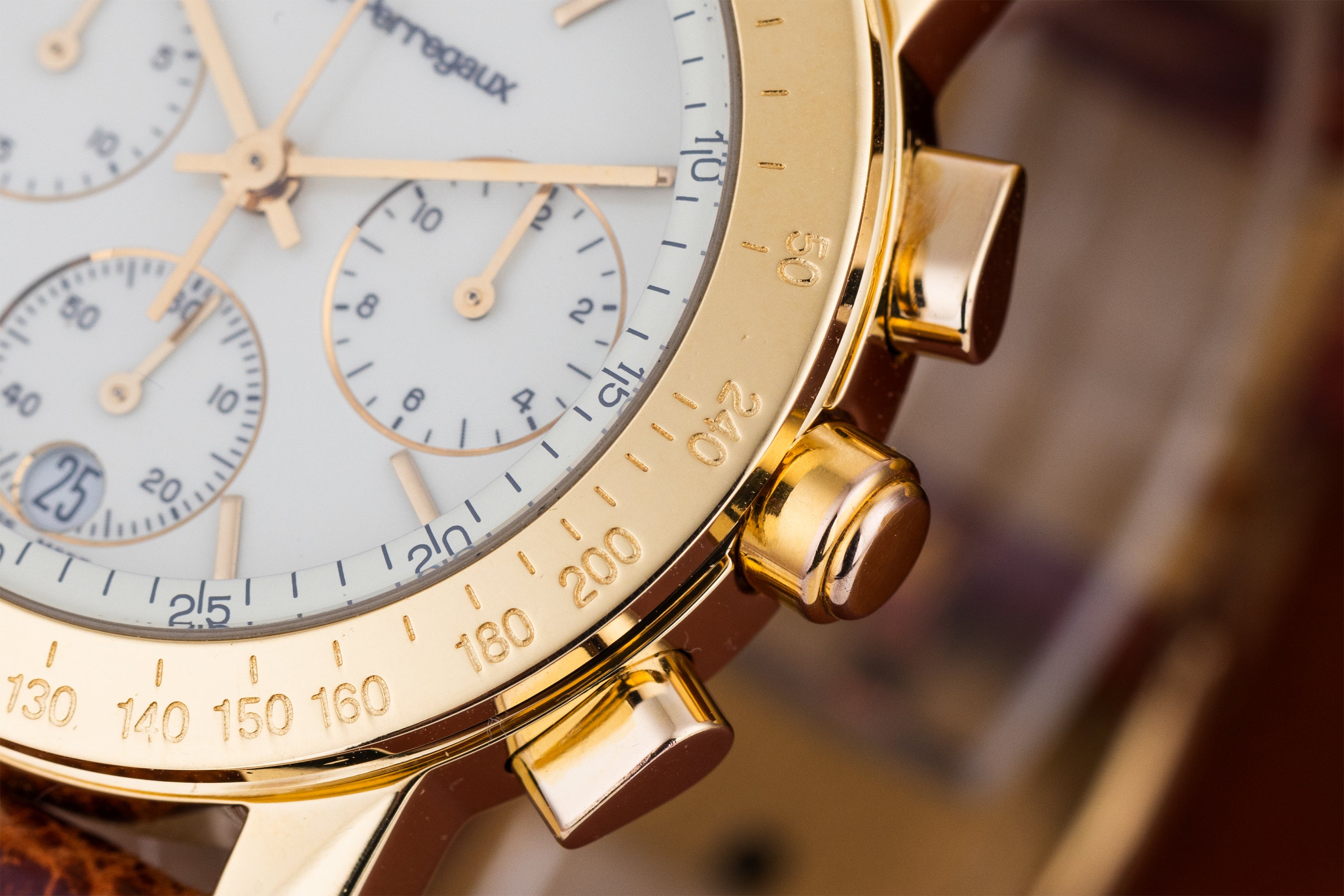 Girard-Perregaux Chronograph | REF. 7700 | 18k Yellow Gold | 34mm | 2000's