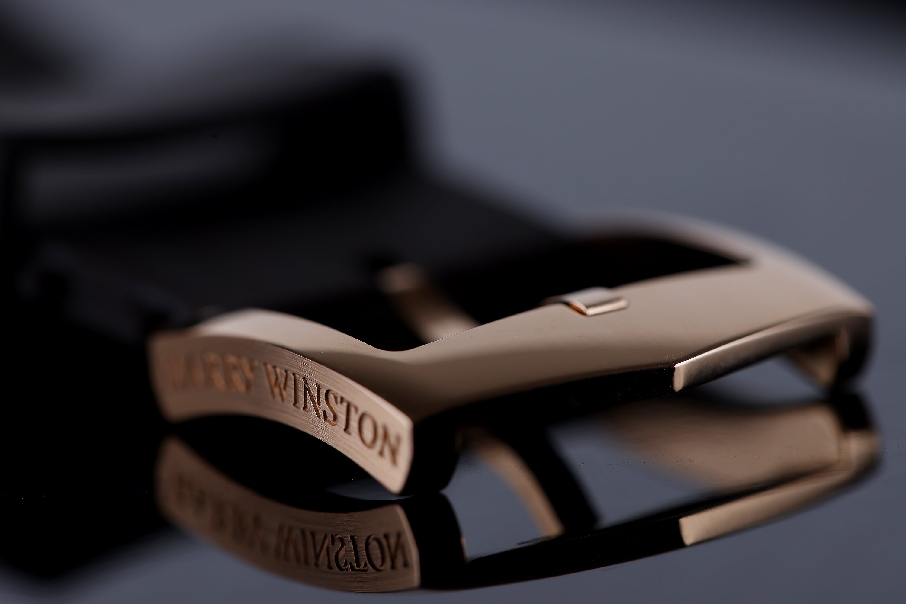 Harry Winston Ocean Diver Chronograph | REF. 410-MCA44RZ | 5th Dubai International Film Festival Edition | Grey dial | 18k Rose Gold & Zalium | Automatic | Box & Papers | 2008 | 44mm