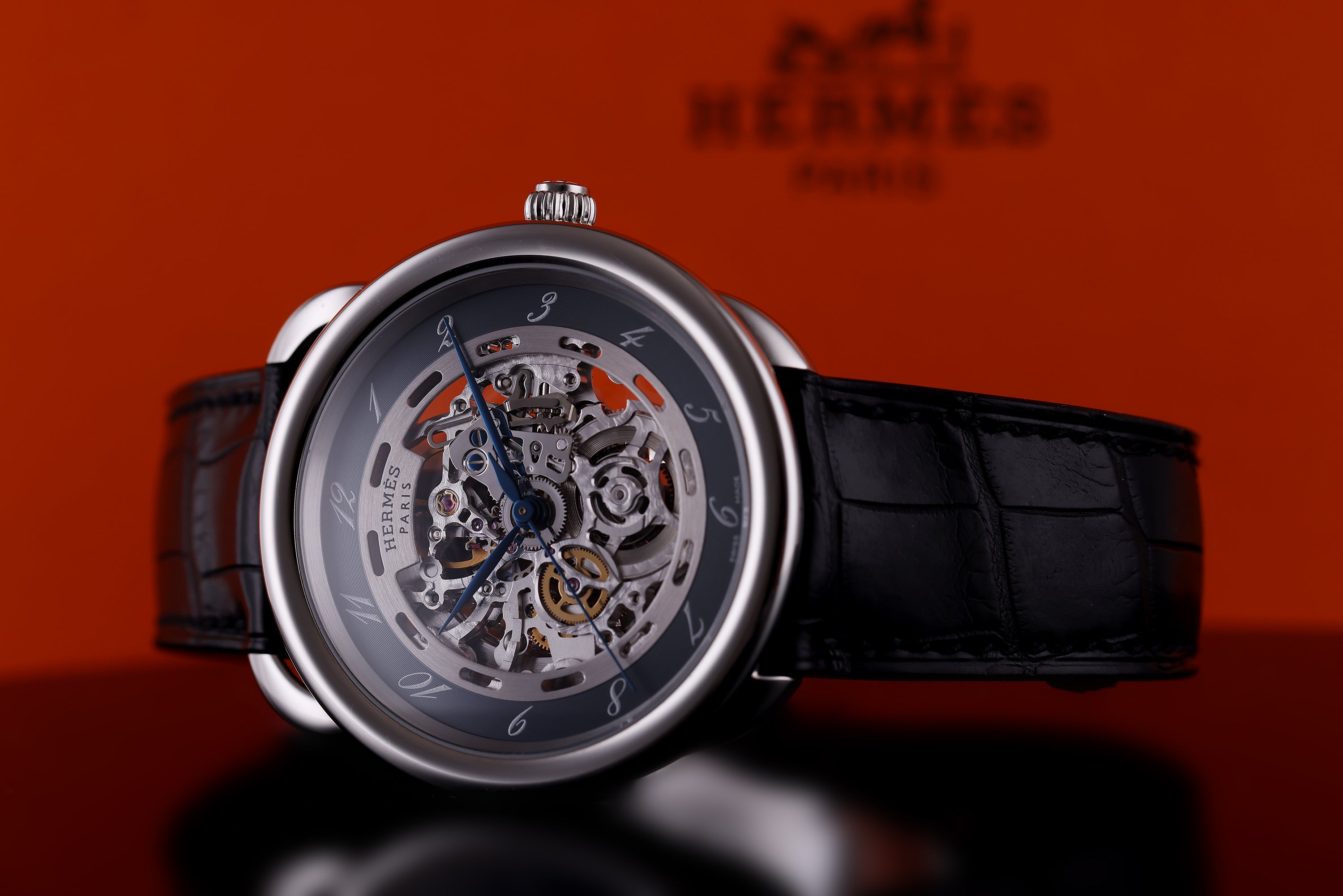Hermes Arceau Skeleton | REF. AR6.710 | Automatic | Stainless Steel | 41mm | Circa 2010s