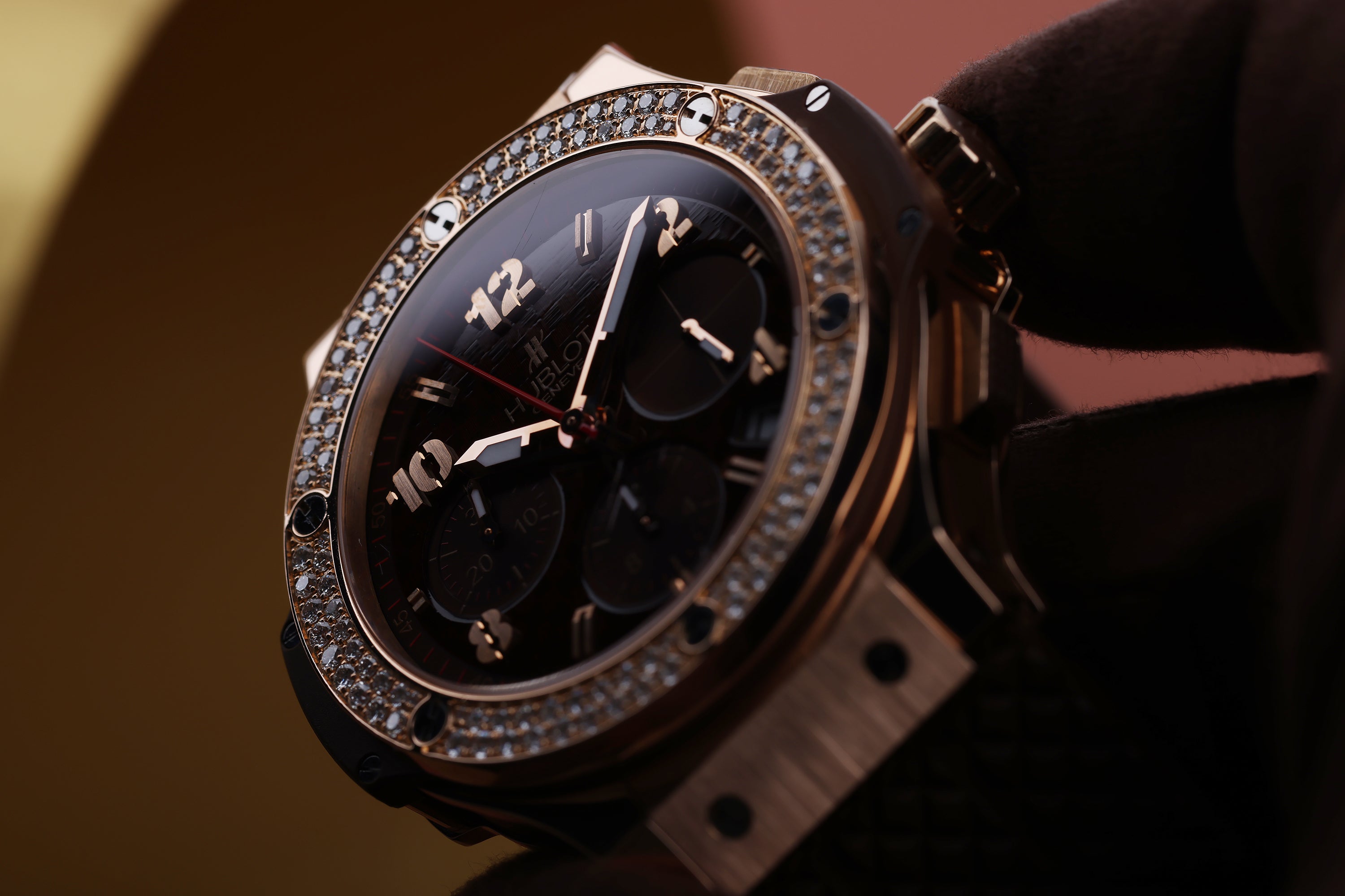 Hublot Big Bang Cappuccino Chronograph 41mm | REF. 341.PC.1007.RX | Chocolate Brown Dial | 18k Rose Gold & Titanium