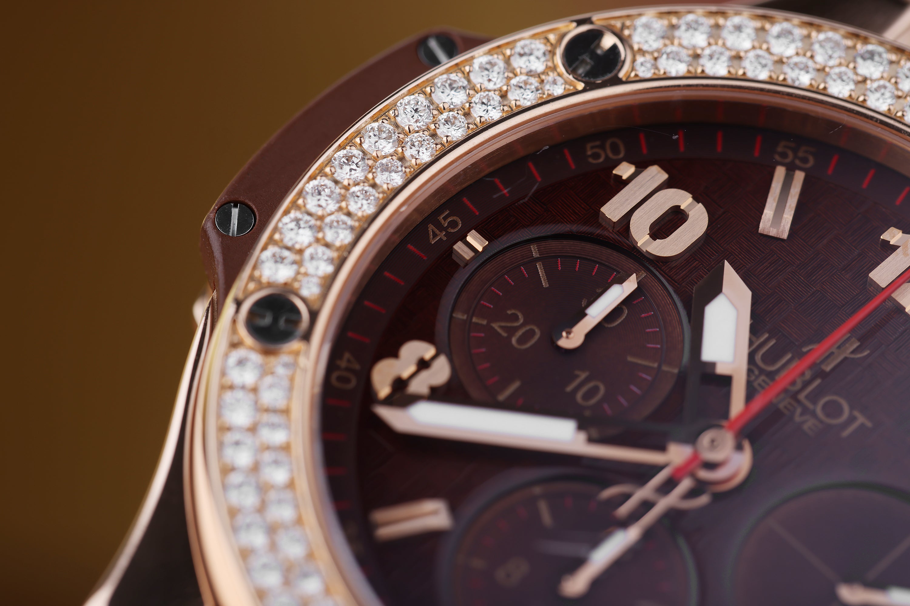 Hublot Big Bang Cappuccino Chronograph 41mm | REF. 341.PC.1007.RX | Chocolate Brown Dial | 18k Rose Gold & Titanium