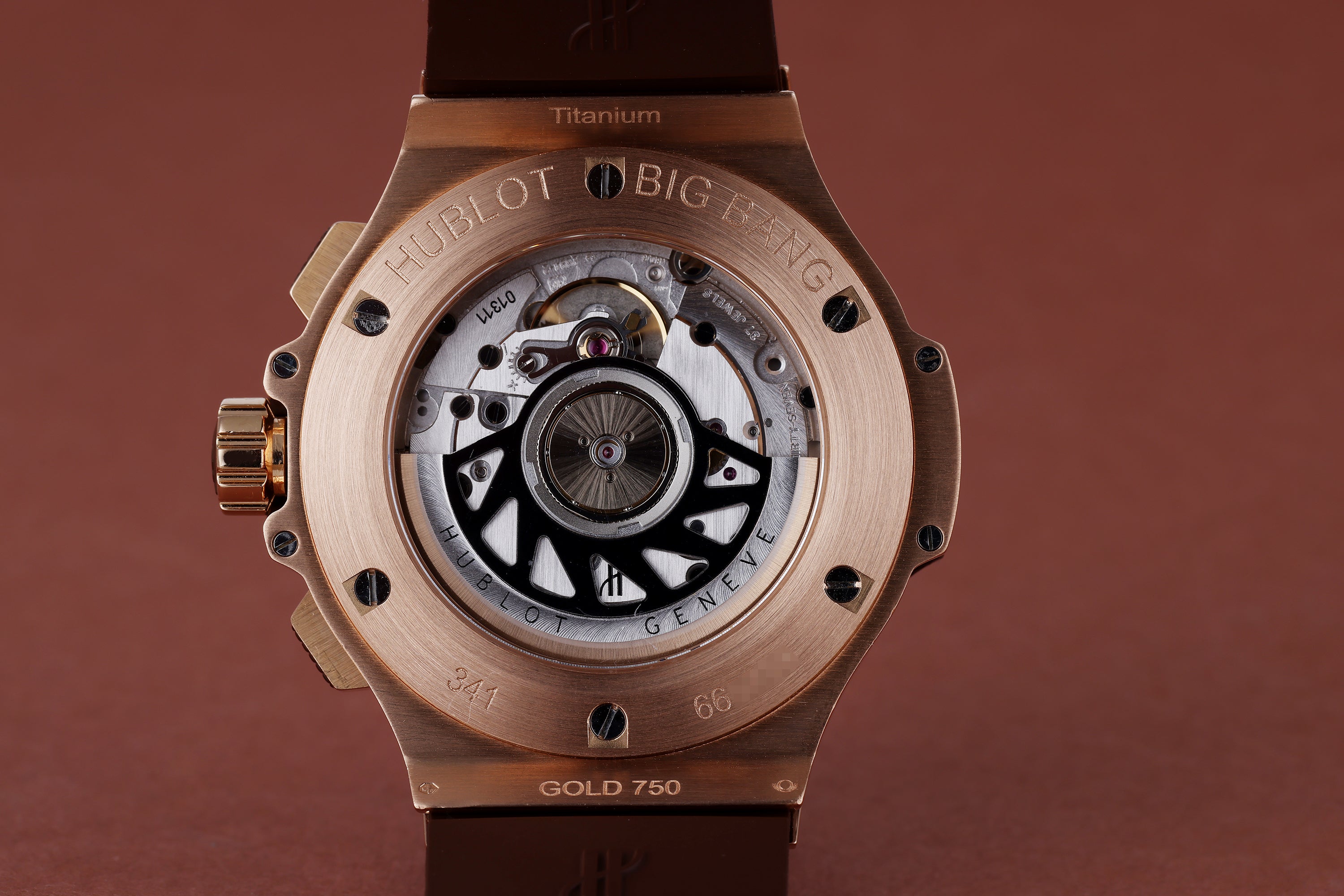 Hublot Big Bang Cappuccino Chronograph 41mm | REF. 341.PC.1007.RX | Chocolate Brown Dial | 18k Rose Gold & Titanium
