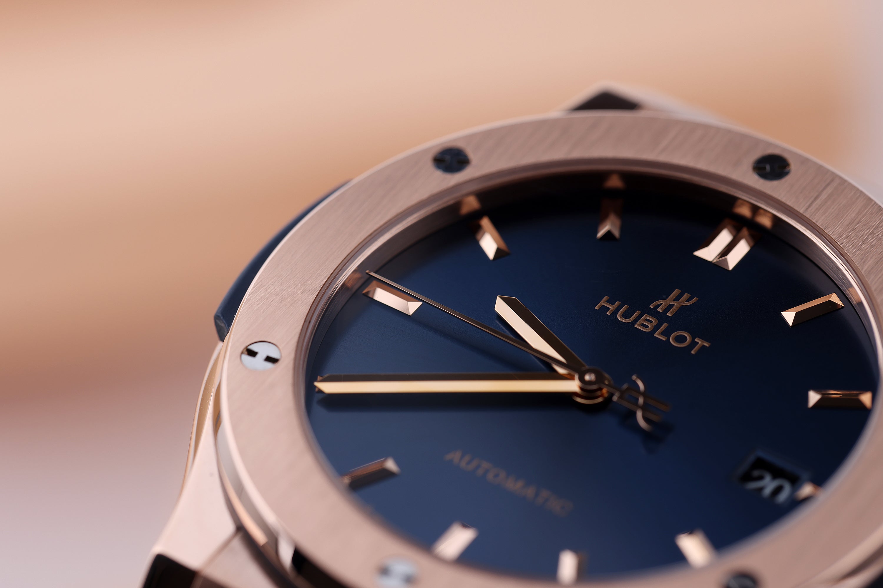 Hublot Classic Fusion King Gold Blue | REF. 511.OX.7180.LR | 18k Rose Gold | 45mm | Box & Papers | 2016