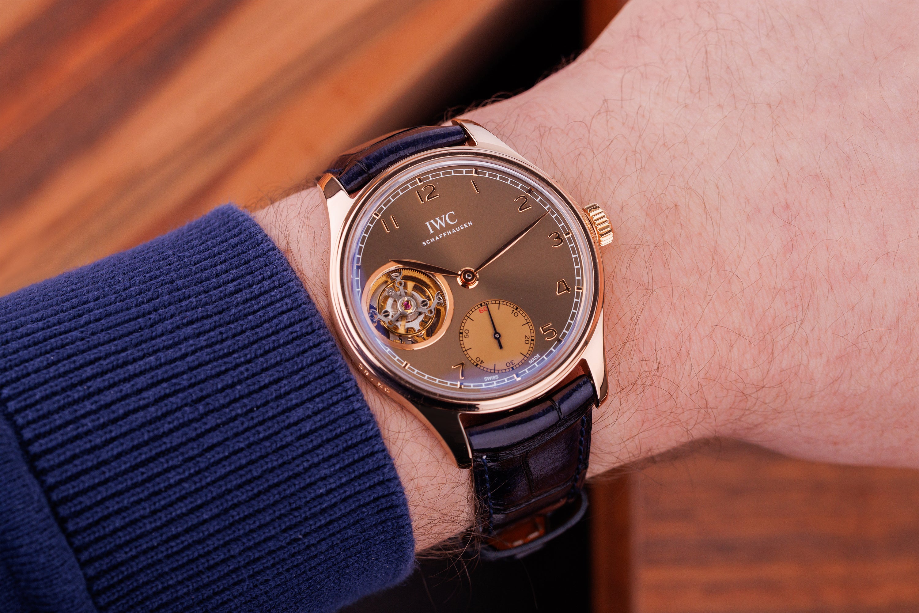 IWC Portugieser Tourbillon “Metropolitan Boutique Edition” | REF. IW546304 | 18k Rose Gold | Hand-Wound | 43mm | Box & Papers | 2014